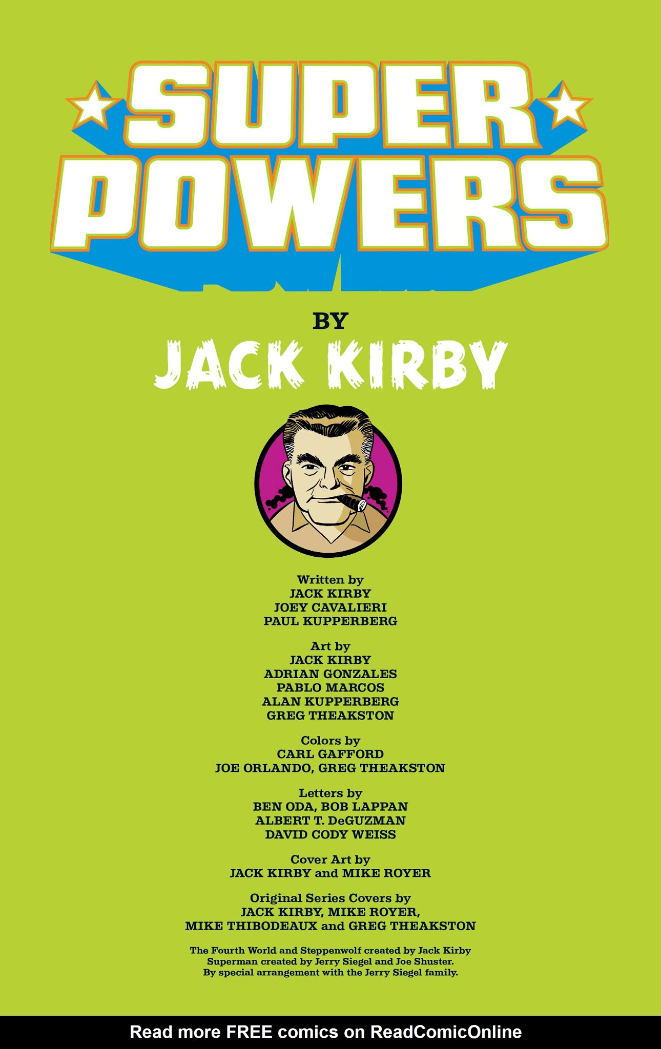 Read online Super Powers by Jack Kirby comic -  Issue # TPB (Part 1) - 4