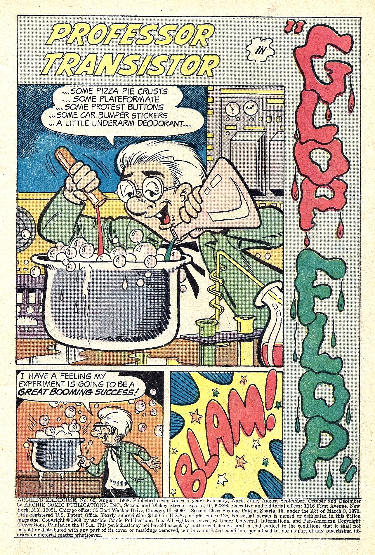 Read online Archie's Madhouse comic -  Issue #62 - 3