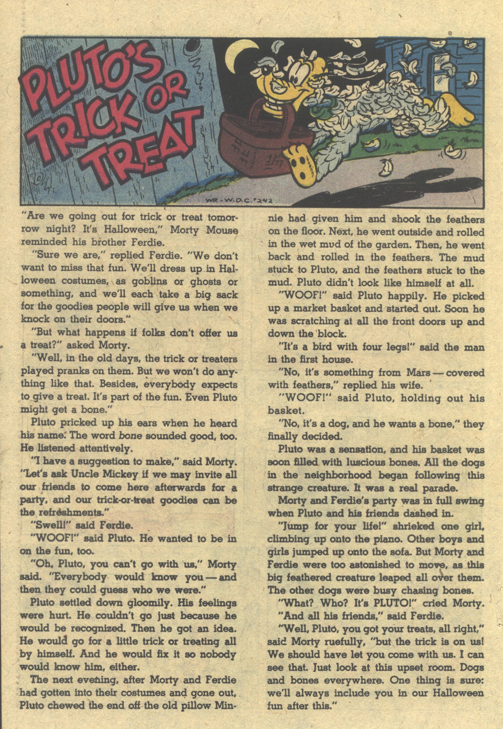 Read online Walt Disney's Comics and Stories comic -  Issue #459 - 19