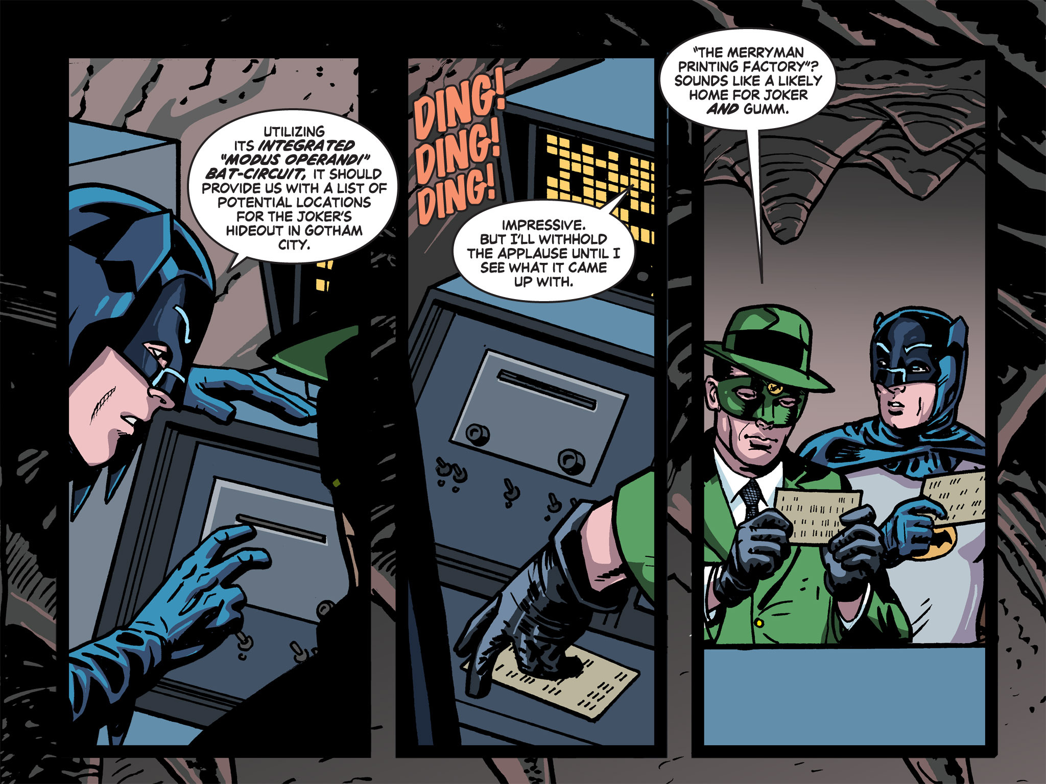 Read online Batman '66 Meets the Green Hornet [II] comic -  Issue #5 - 61