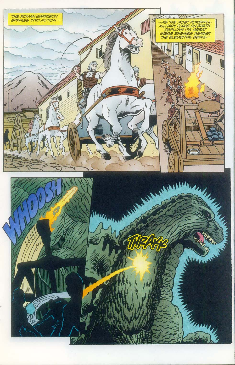 Read online Godzilla (1995) comic -  Issue #9 - 16