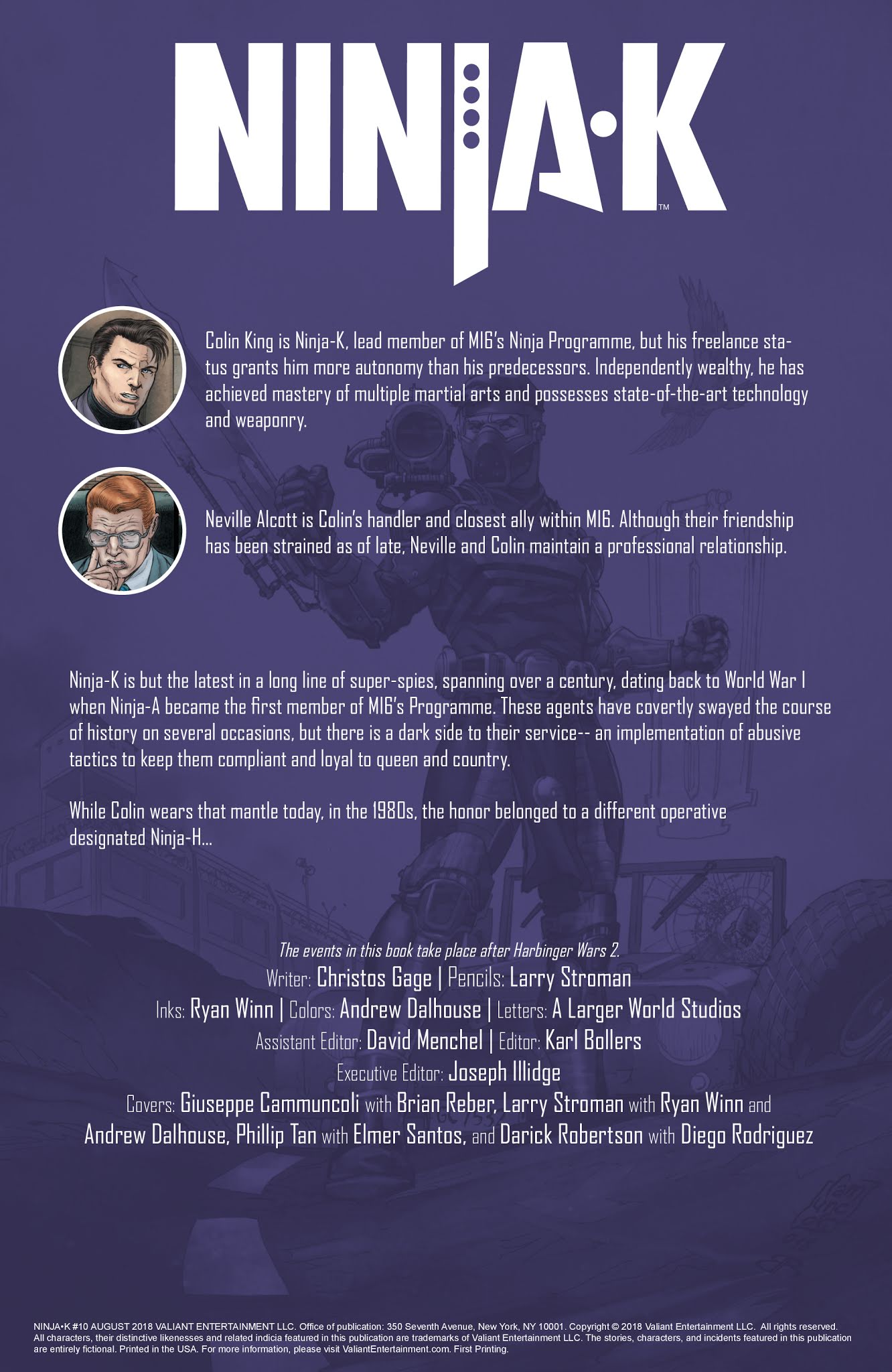 Read online Ninja-K comic -  Issue #10 - 2