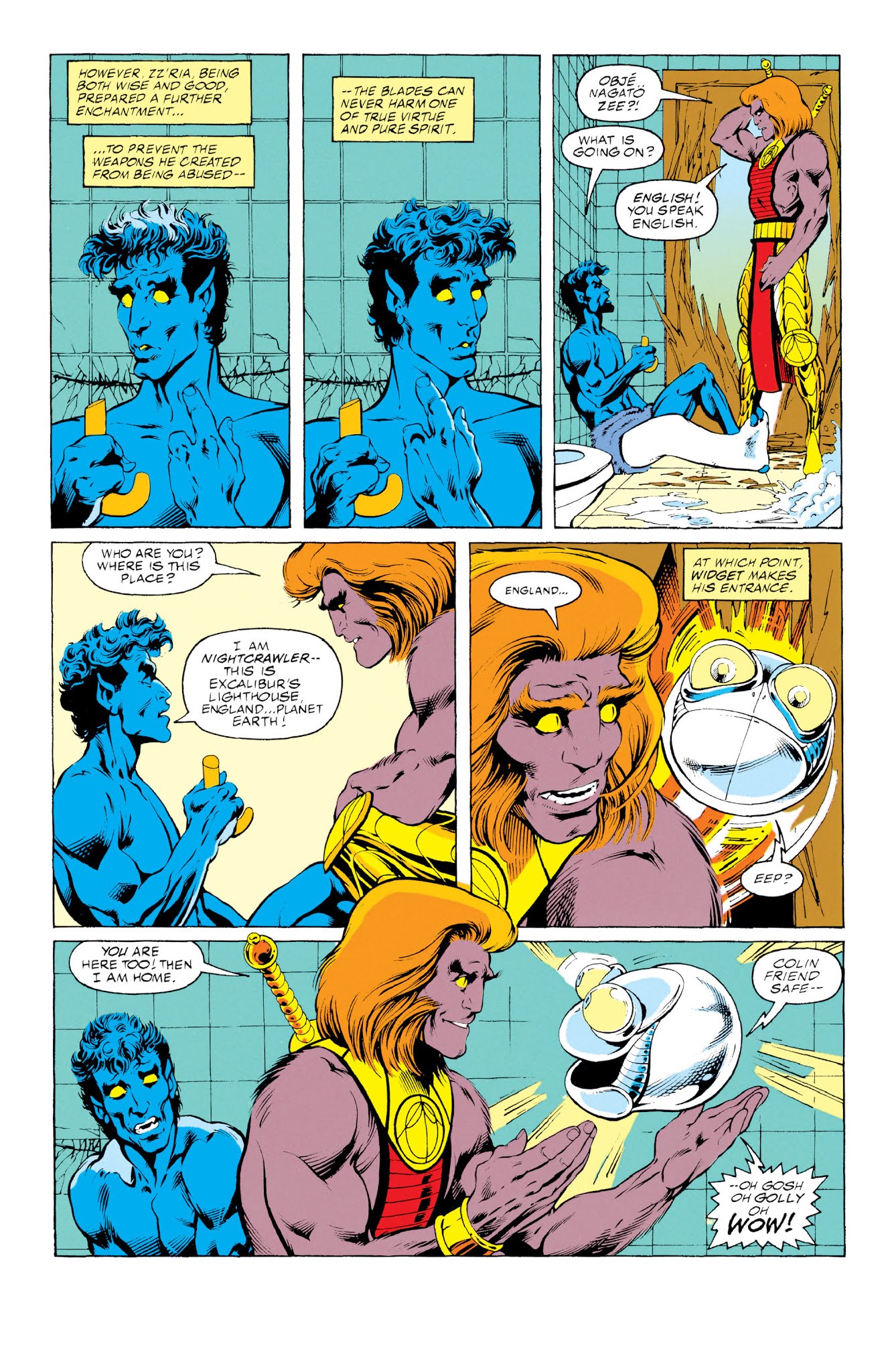 Read online Excalibur Visionaries: Alan Davis comic -  Issue # TPB 1 (Part 2) - 2