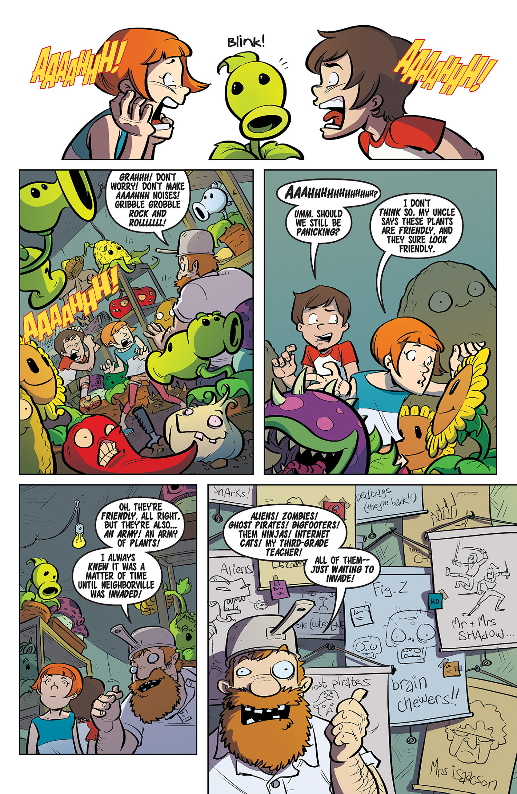Read online Plants vs. Zombies: Lawnmageddon comic -  Issue #2 - 6