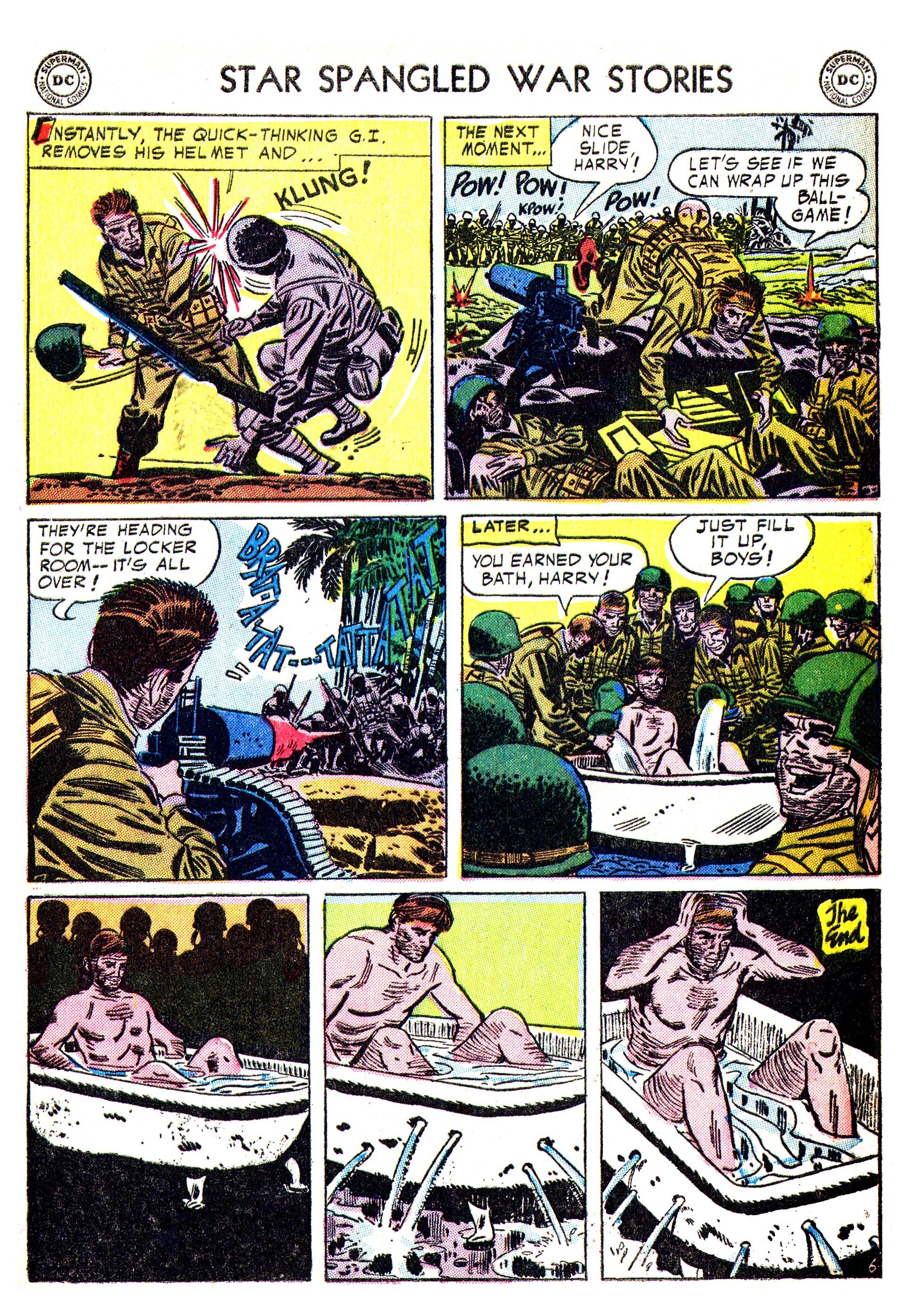 Read online Star Spangled War Stories (1952) comic -  Issue #28 - 33