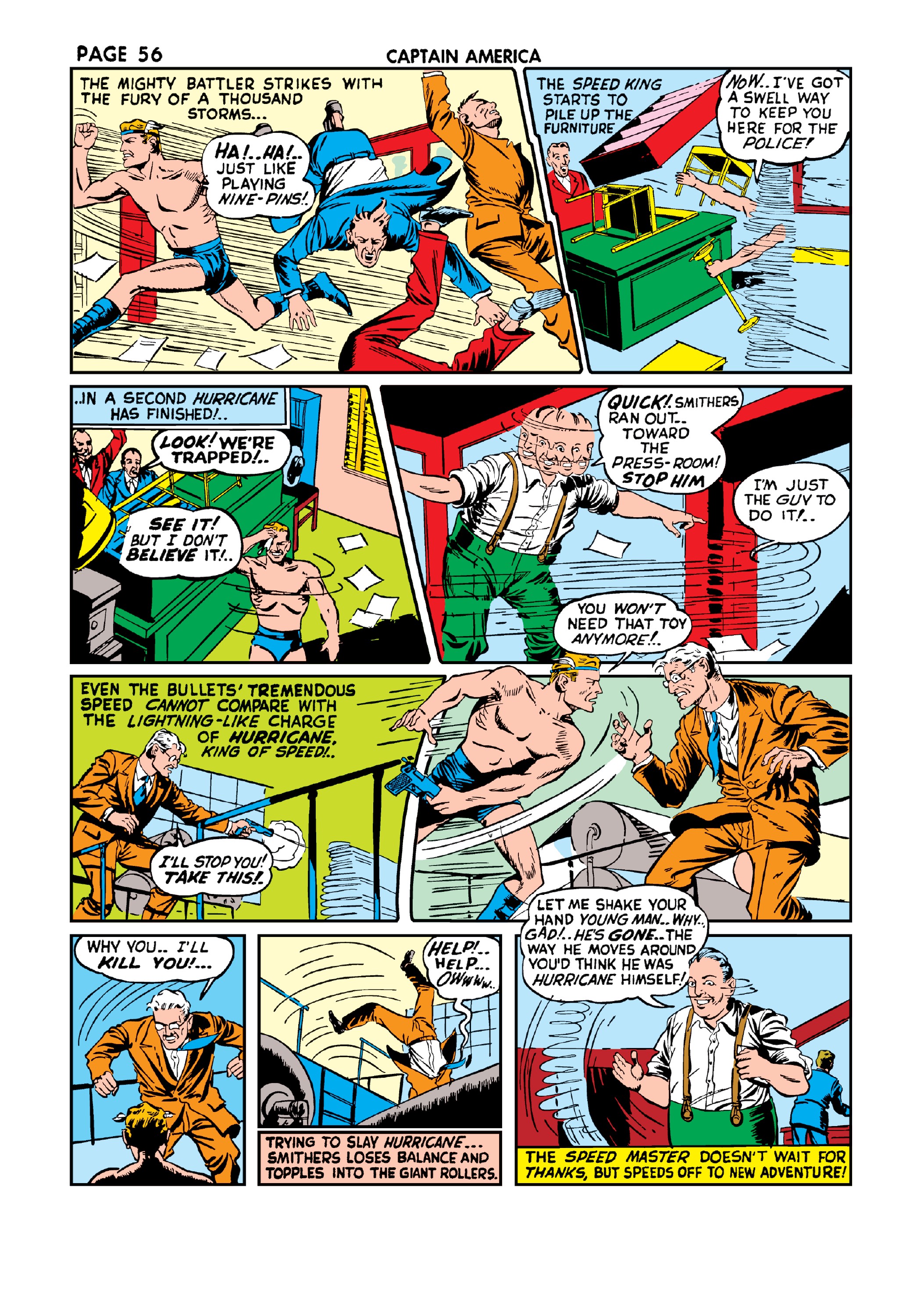 Read online Marvel Masterworks: Golden Age Captain America comic -  Issue # TPB 3 (Part 1) - 64