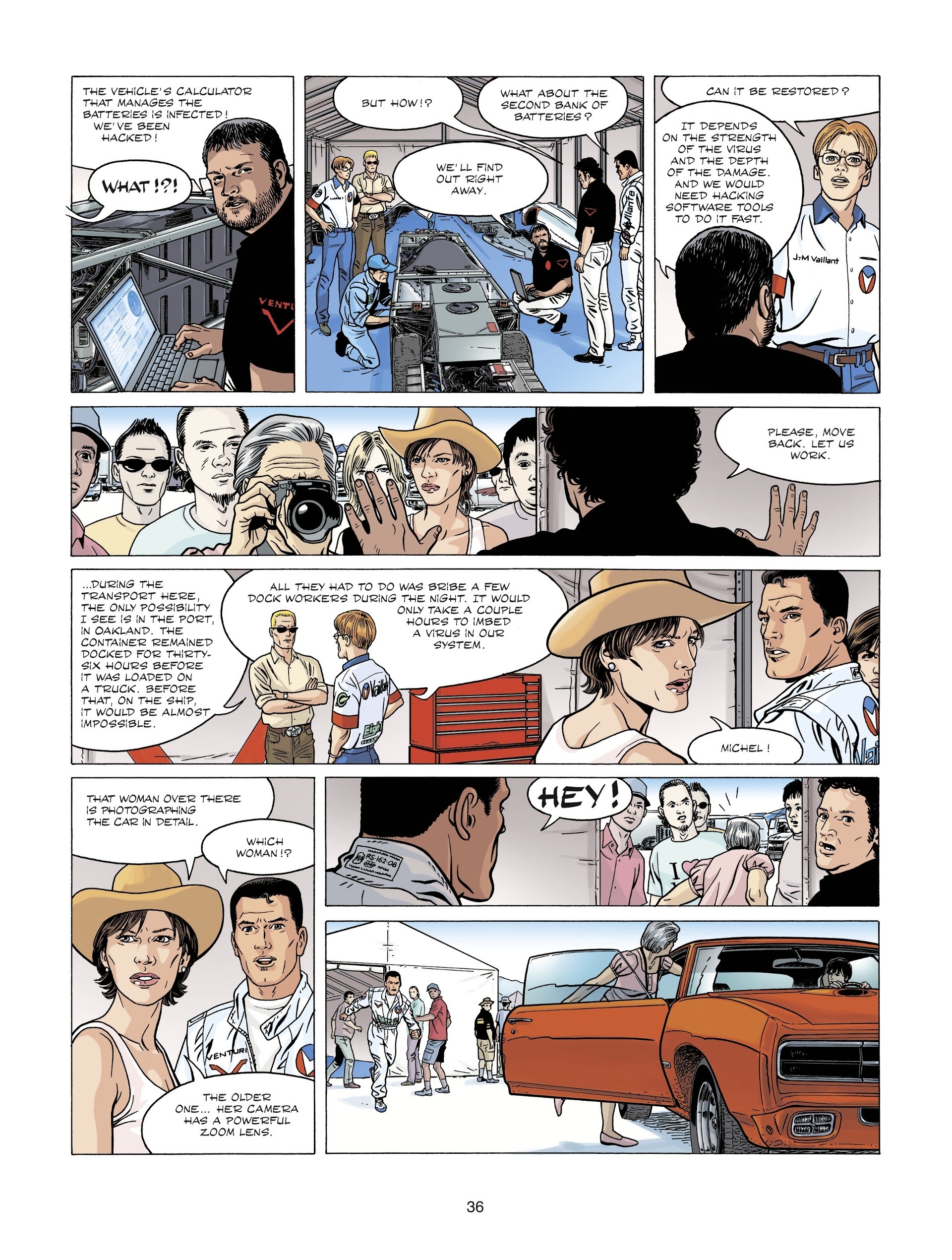 Read online Michel Vaillant comic -  Issue #2 - 36