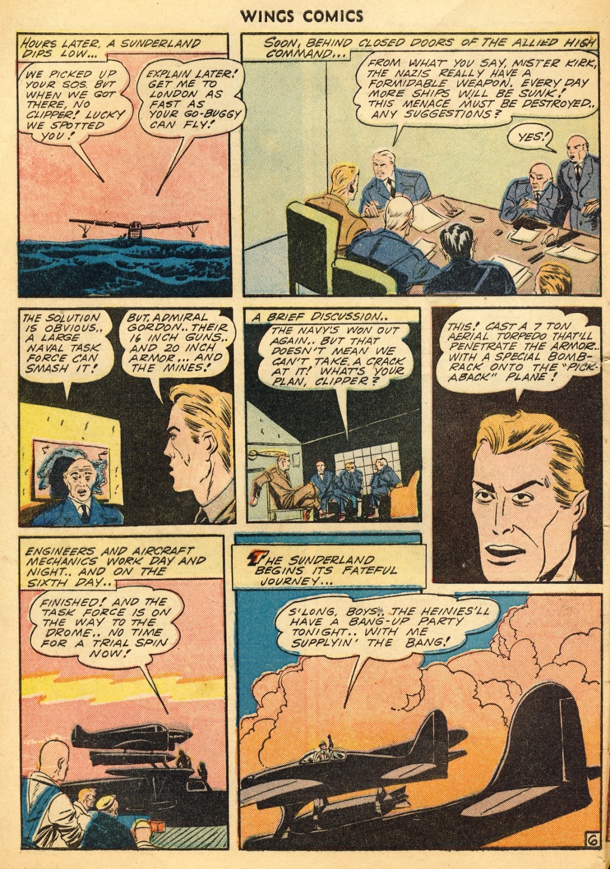 Read online Wings Comics comic -  Issue #39 - 56