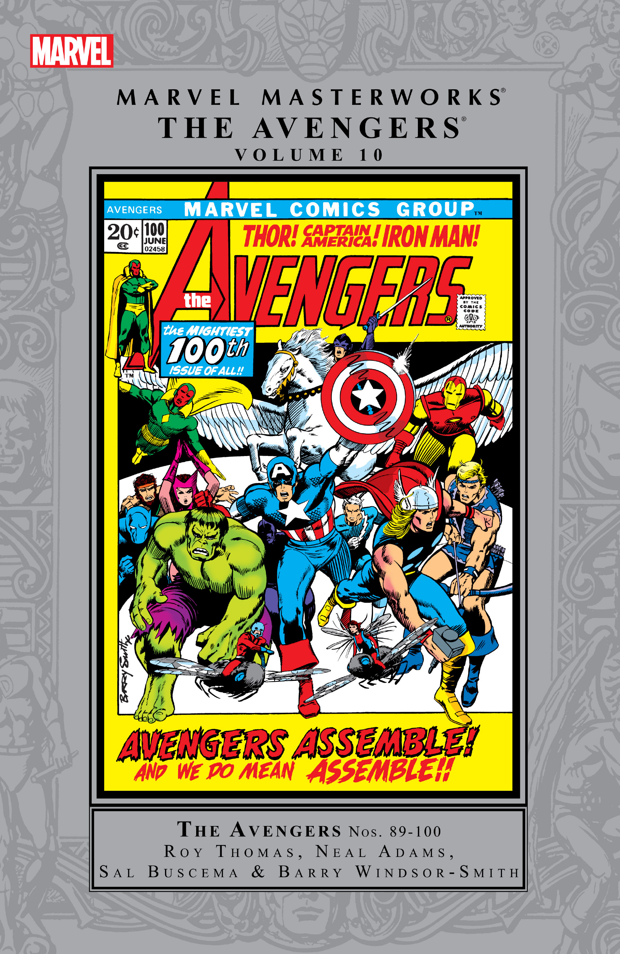 Read online Marvel Masterworks: The Avengers comic -  Issue # TPB 10 (Part 1) - 1