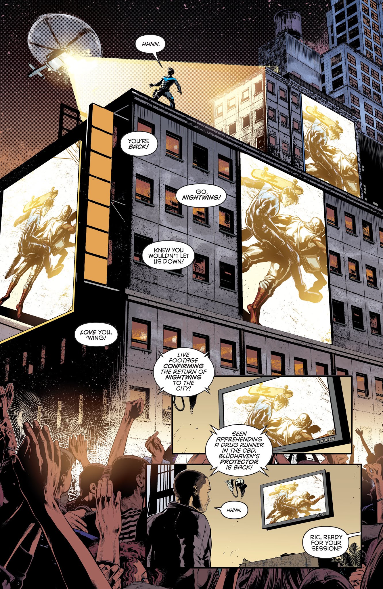 Read online Nightwing (2016) comic -  Issue #54 - 17