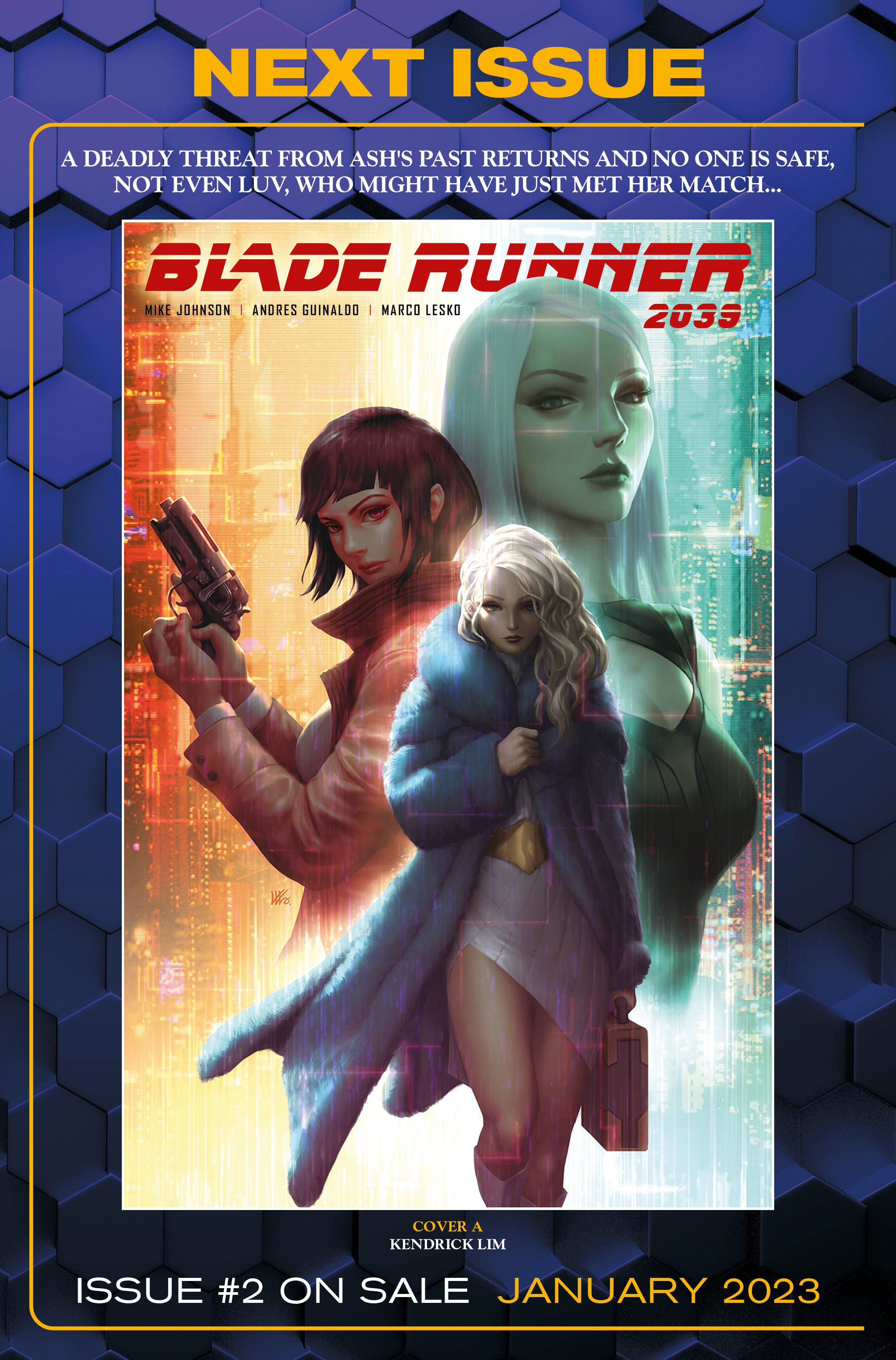 Read online Blade Runner 2039 comic -  Issue #1 - 31