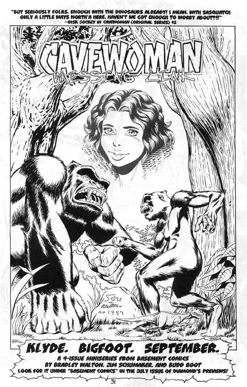 Read online Cavewoman: Rain comic -  Issue #7 - 33