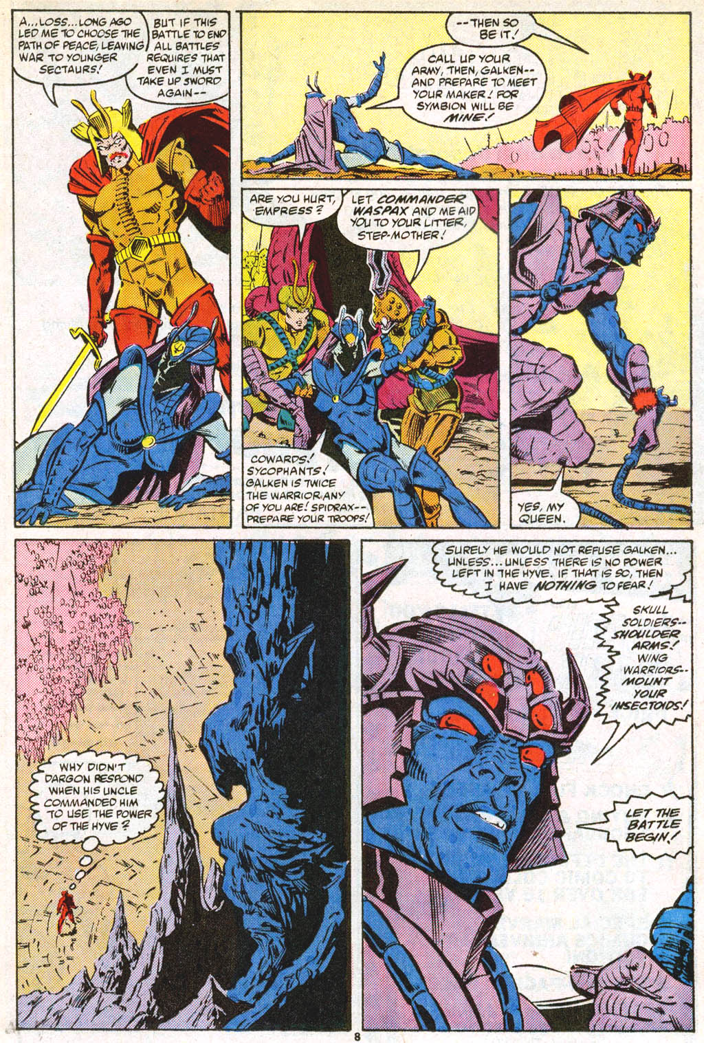 Read online Sectaurs comic -  Issue #8 - 8