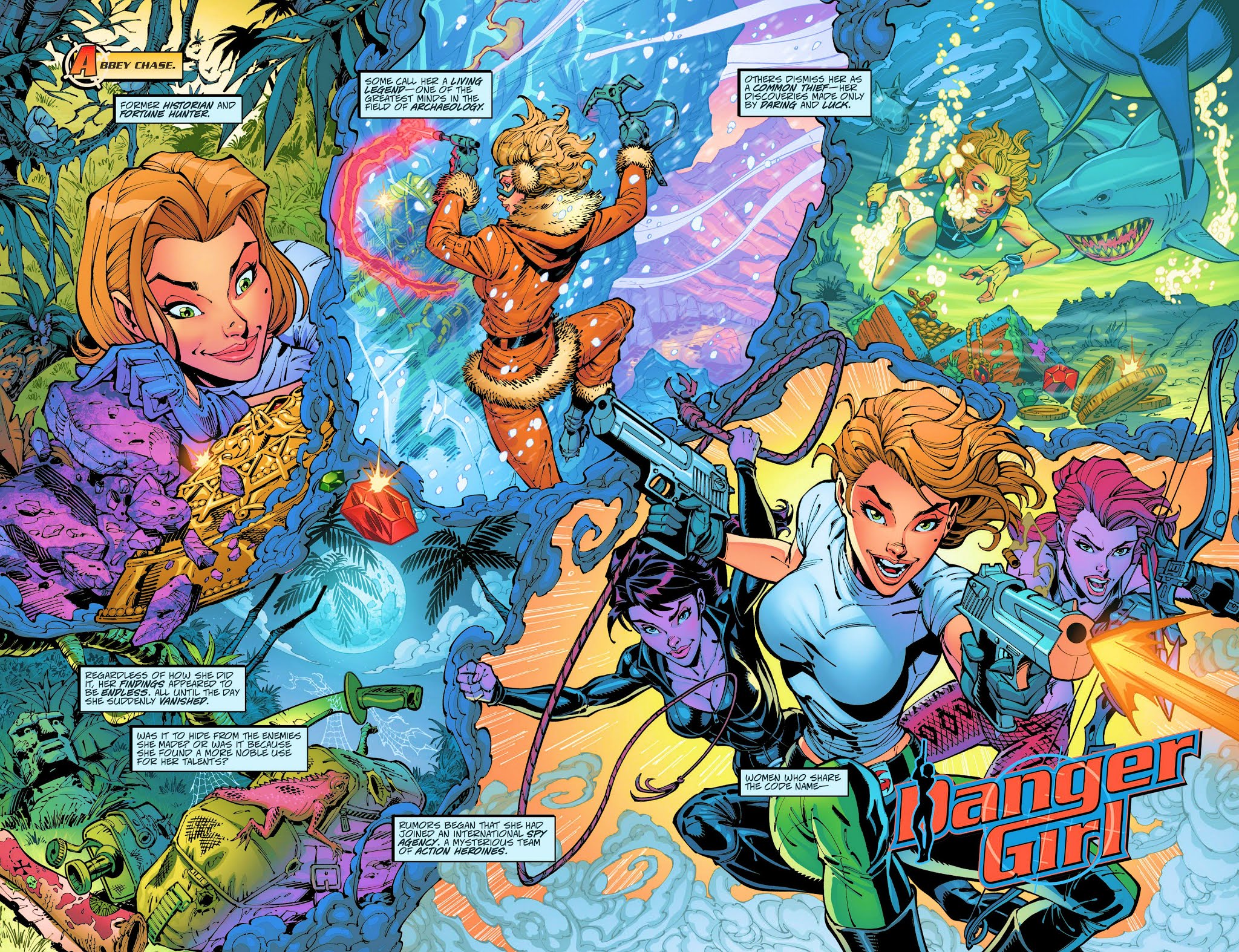 Read online Danger Girl: Trinity comic -  Issue #2 - 18
