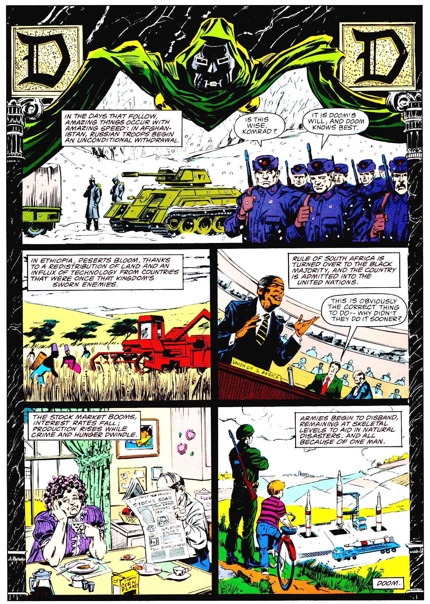 Read online Marvel Graphic Novel comic -  Issue #27 - Avengers - Emperor Doom - 29