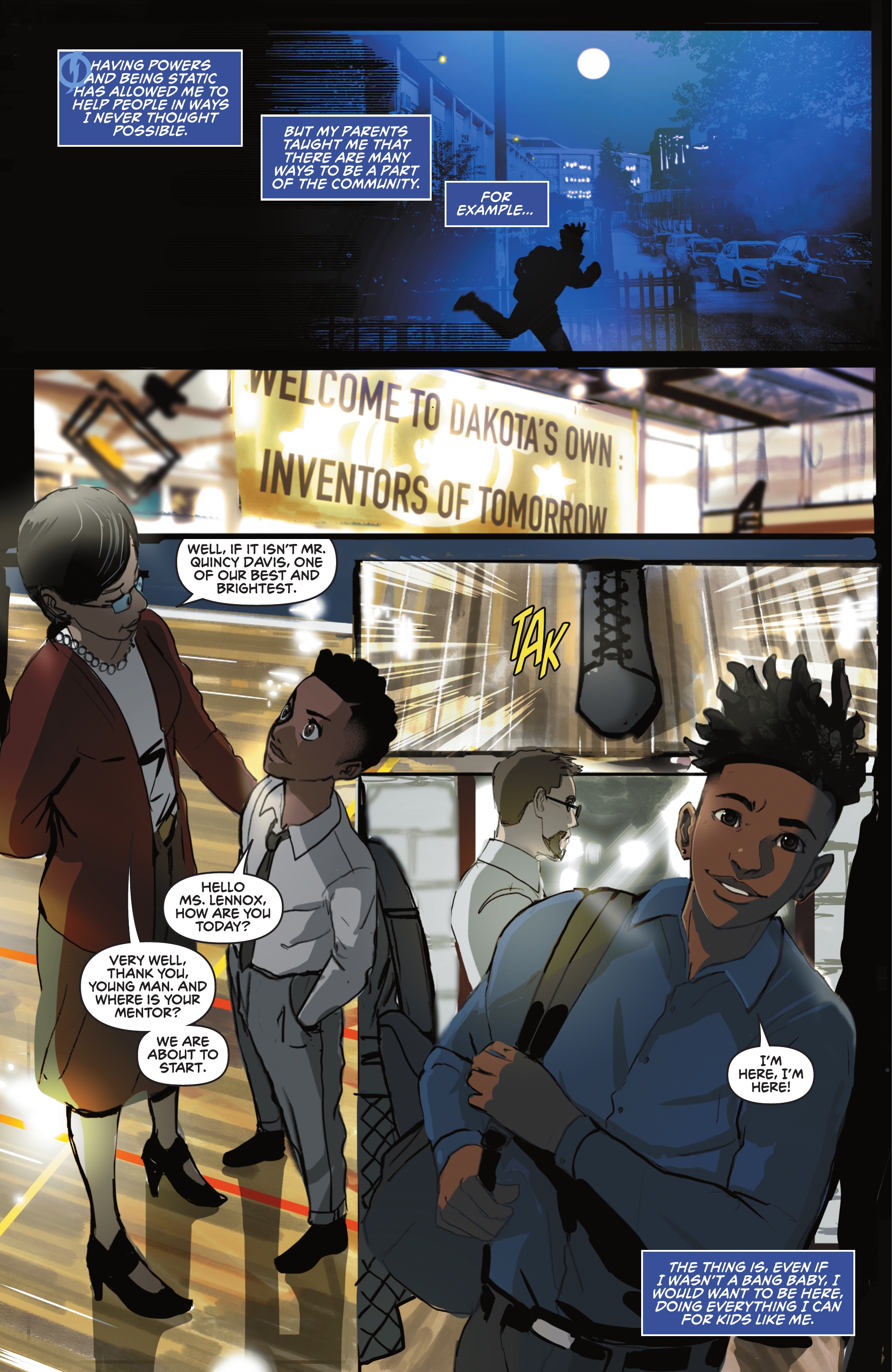 Read online Static: Shadows of Dakota comic -  Issue #1 - 18