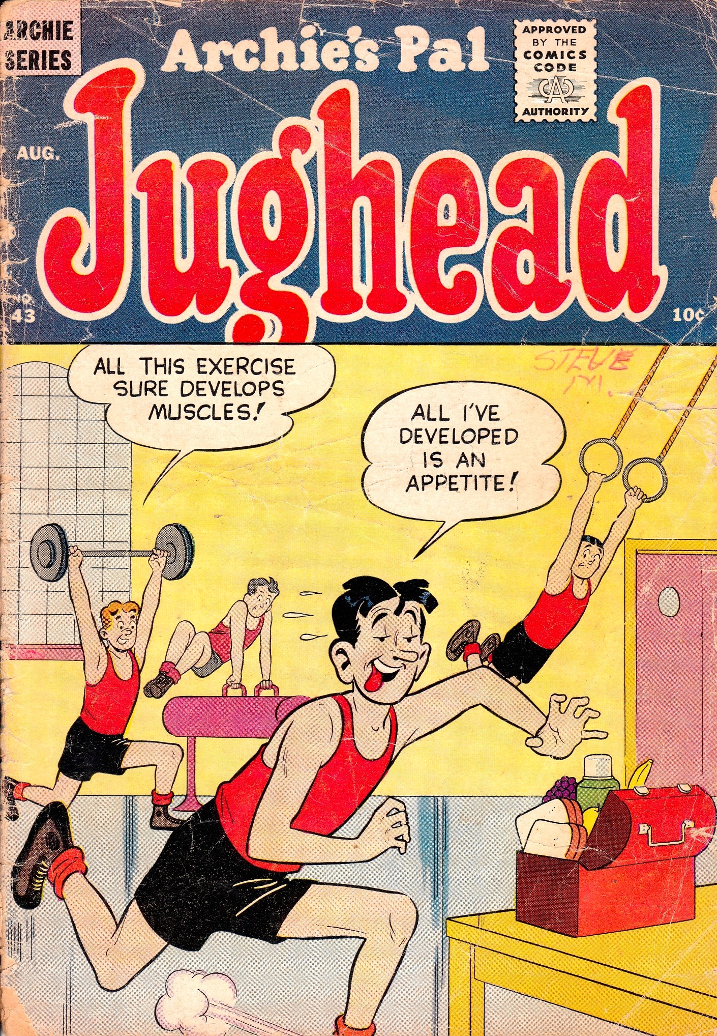 Read online Archie's Pal Jughead comic -  Issue #43 - 1