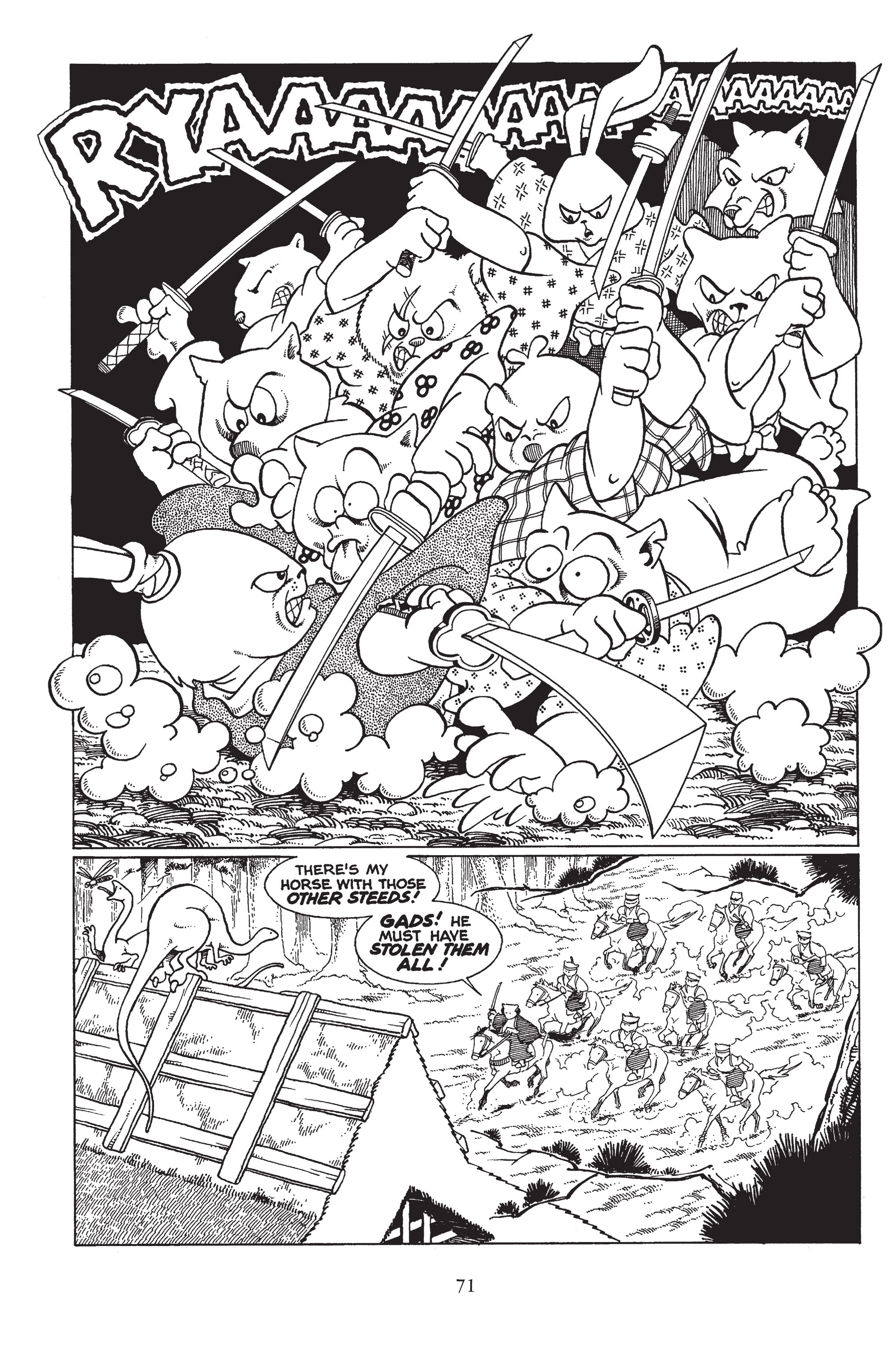 Read online Usagi Yojimbo (1987) comic -  Issue # _TPB 1 - 72