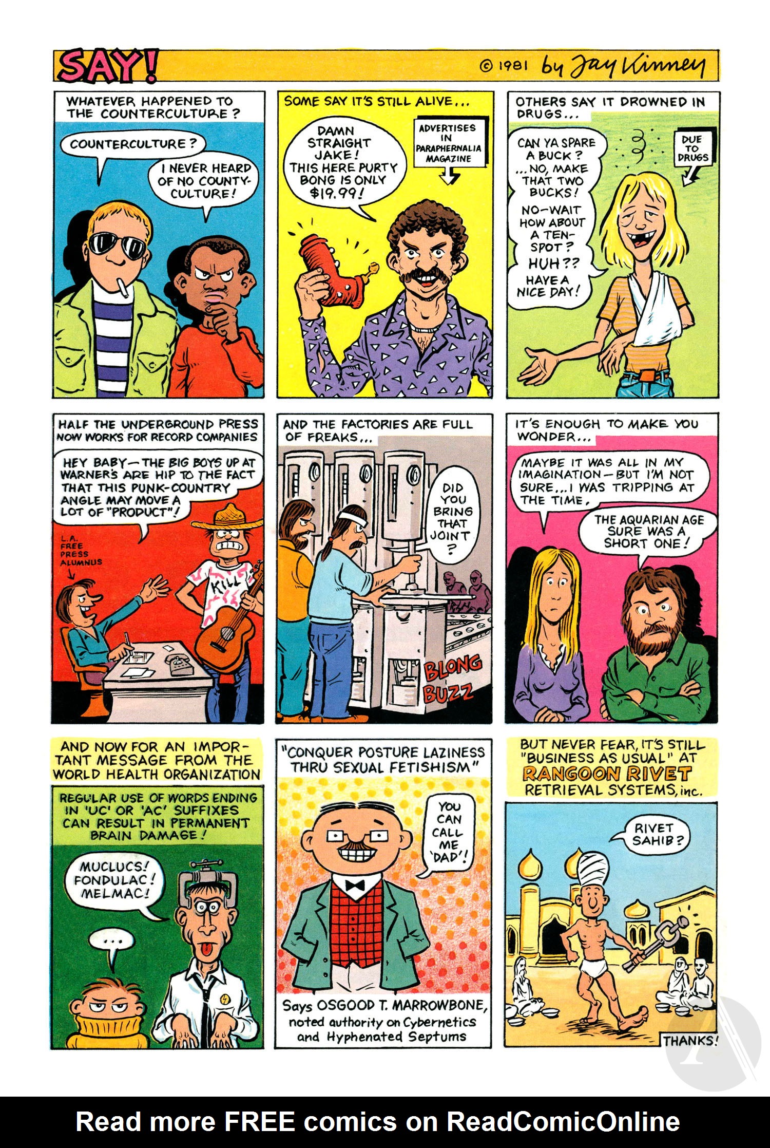 Read online Dope Comix comic -  Issue #4 - 36