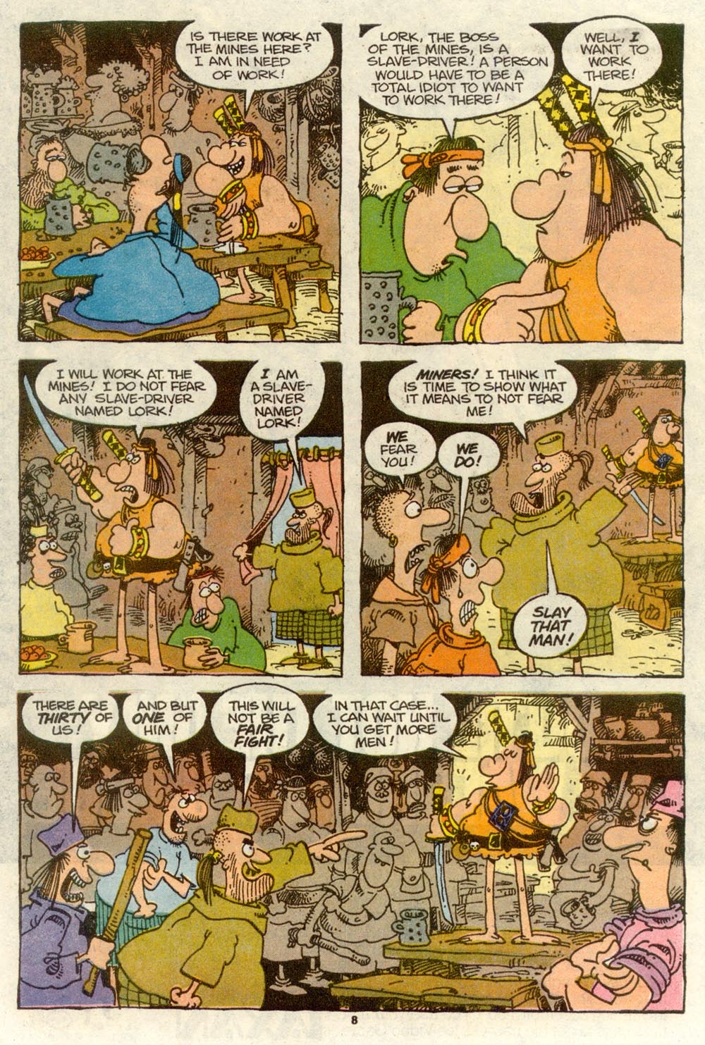 Read online Sergio Aragonés Groo the Wanderer comic -  Issue #77 - 6