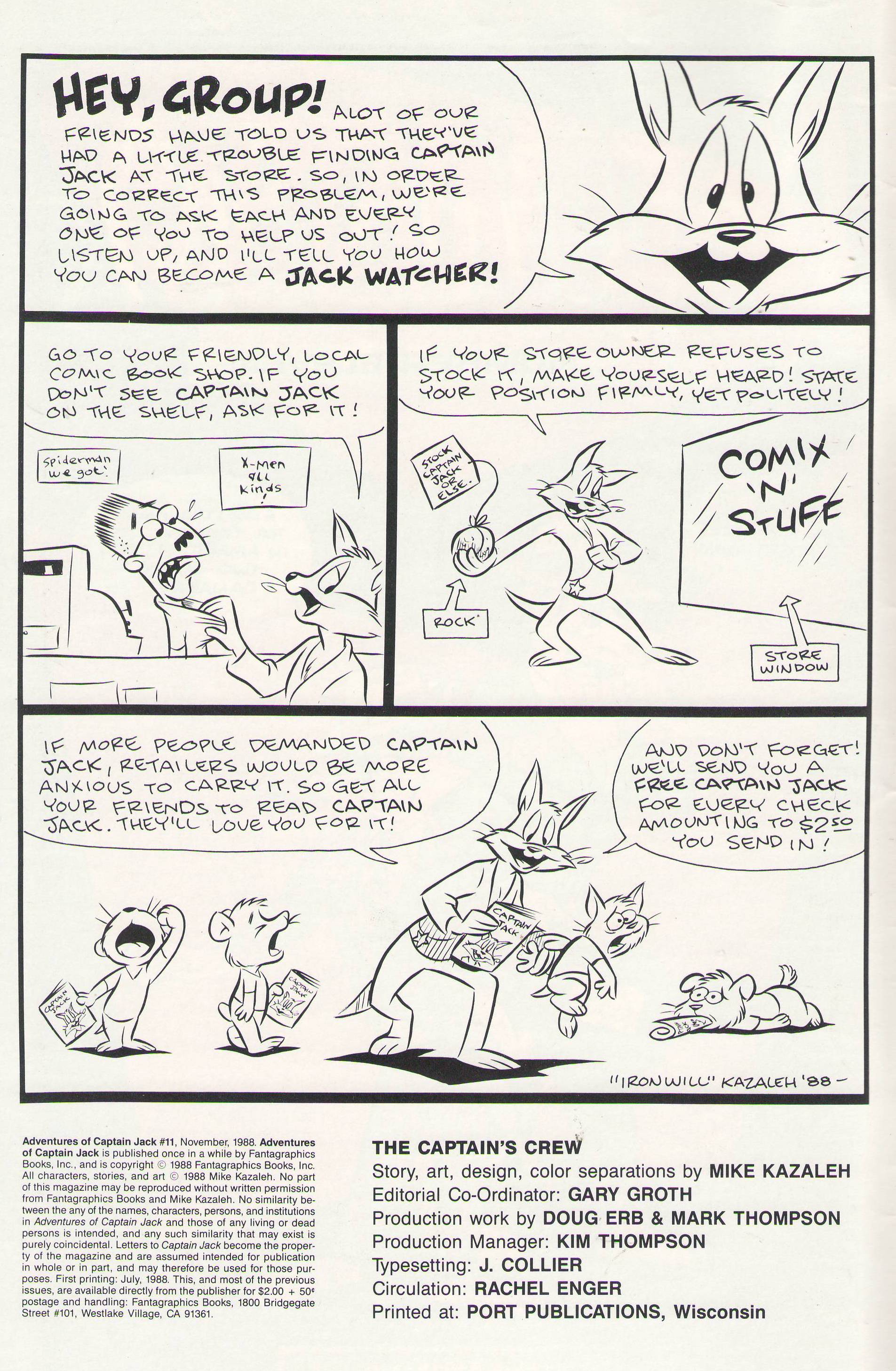 Read online Adventures of Captain Jack comic -  Issue #11 - 2