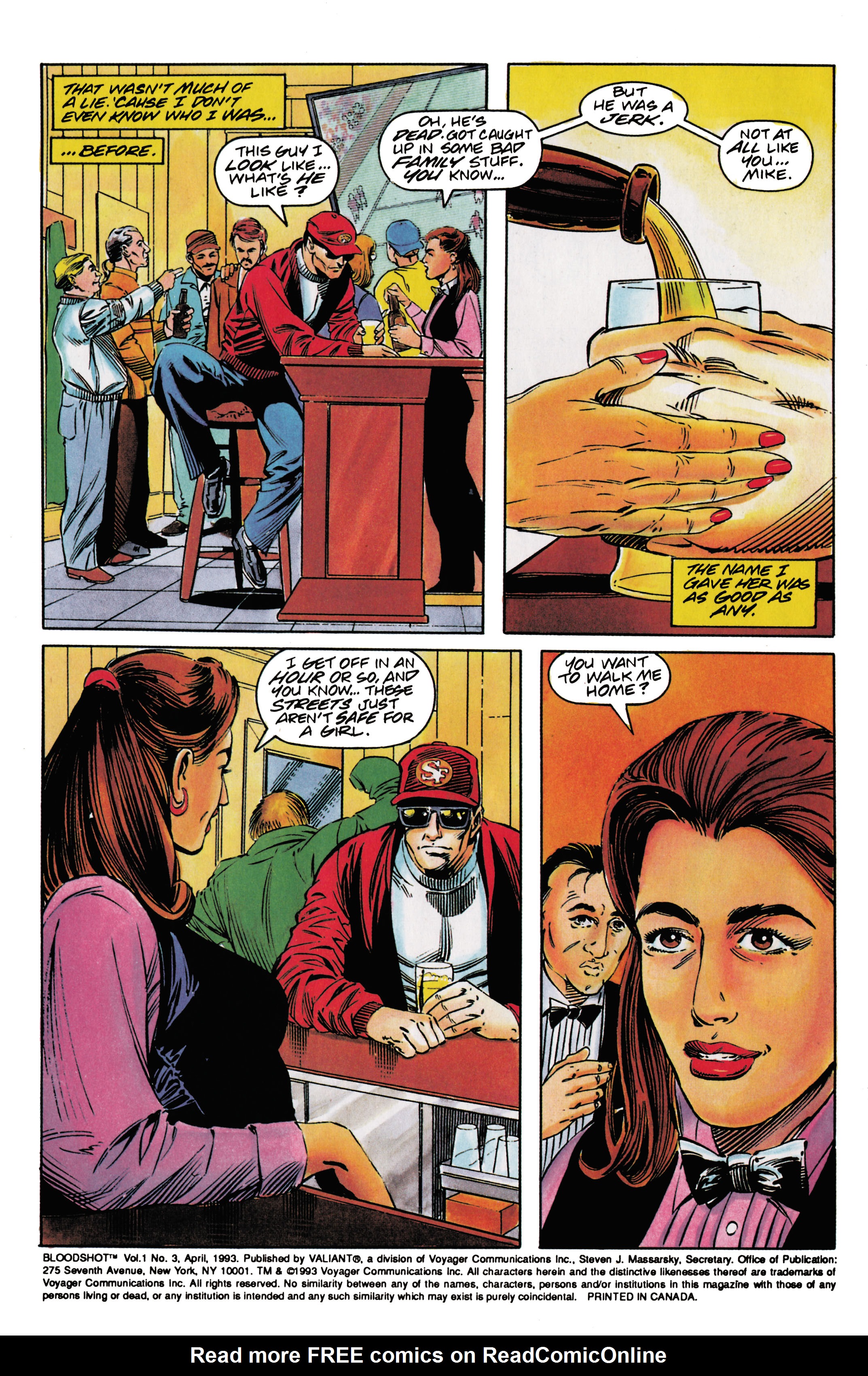 Read online Valiant Masters Bloodshot: Blood of the Machine comic -  Issue # TPB (Part 1) - 56