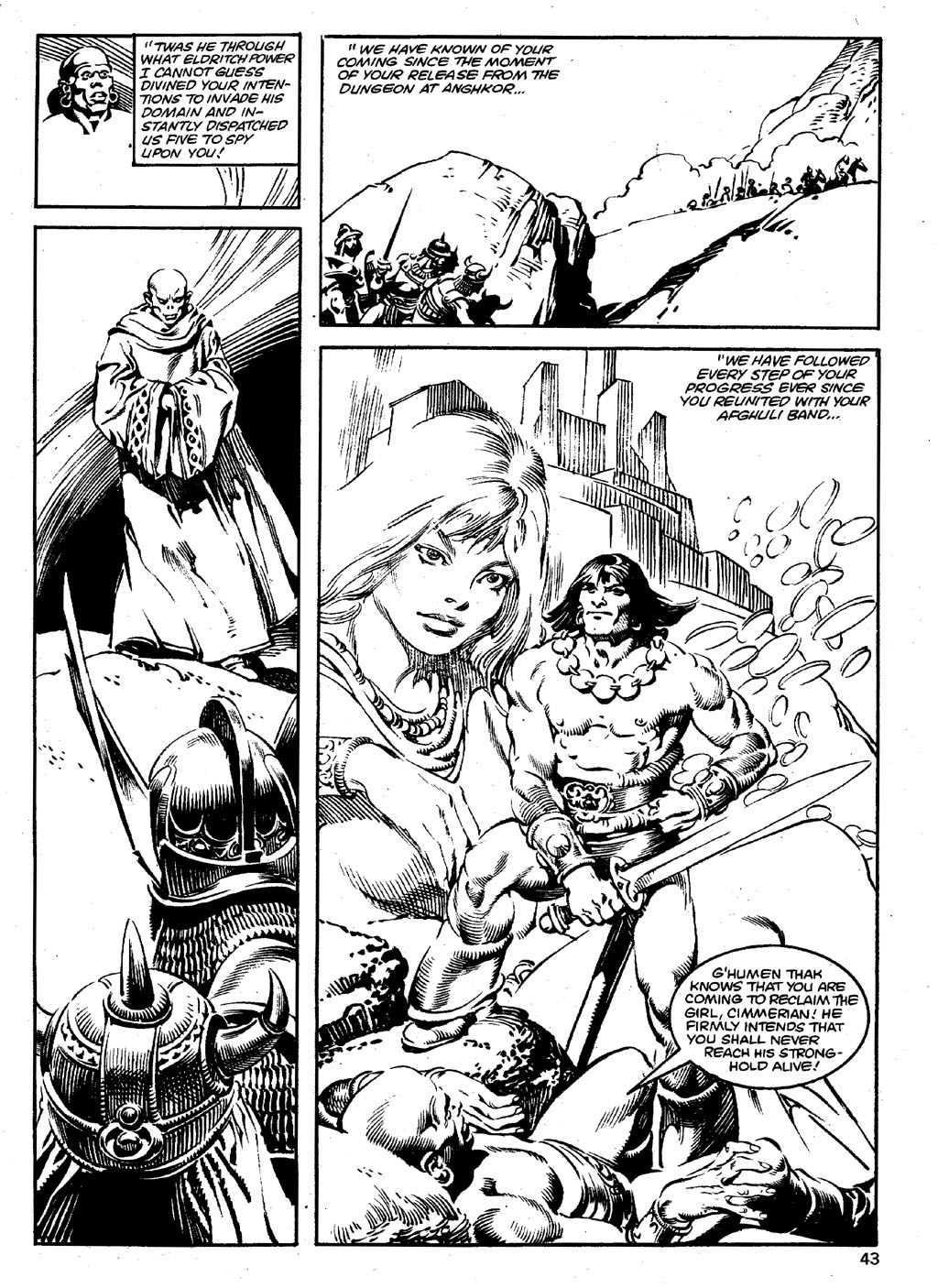 Read online The Savage Sword Of Conan comic -  Issue #85 - 43