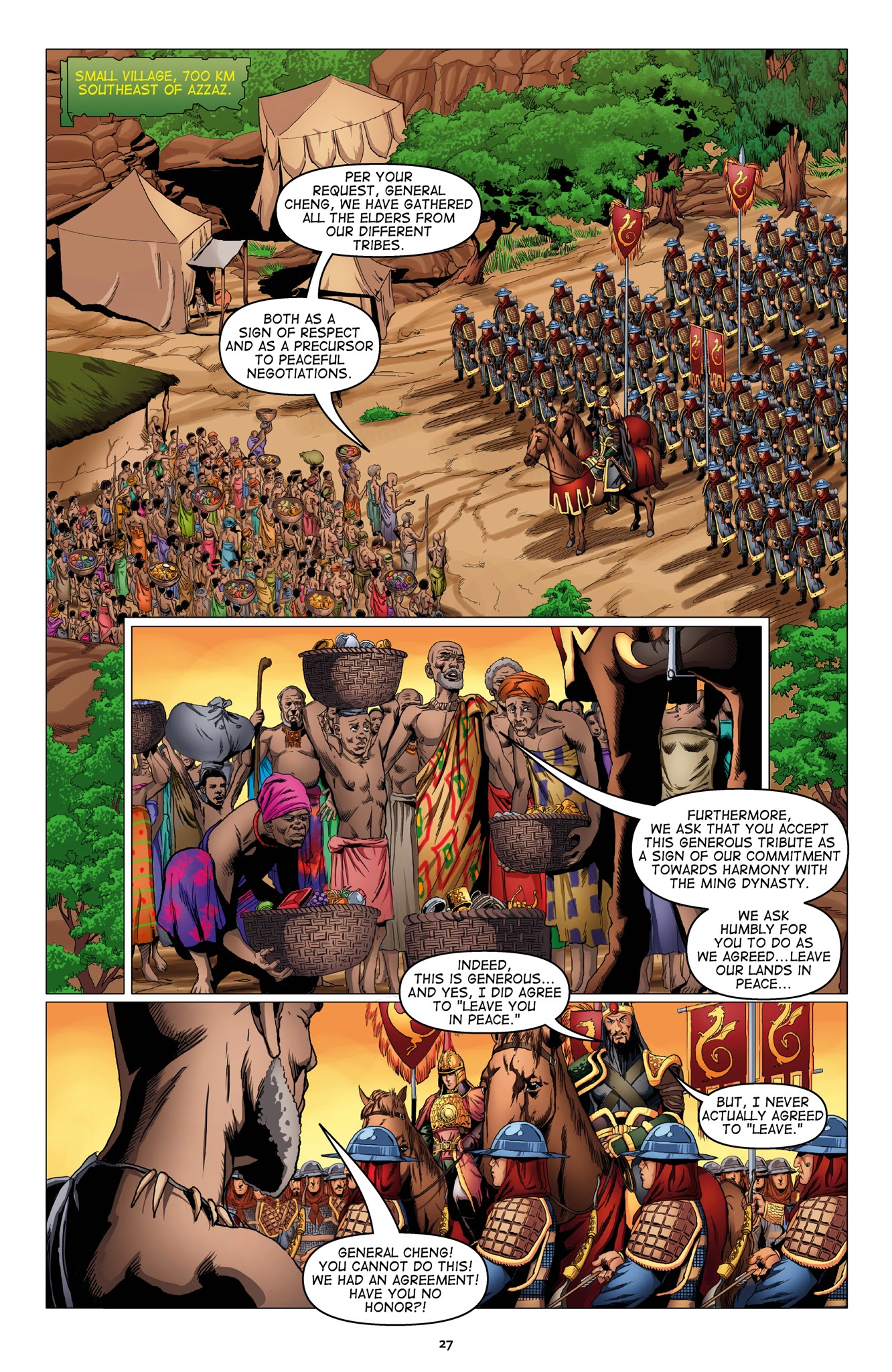 Read online Malika: Warrior Queen comic -  Issue # TPB 1 (Part 1) - 29