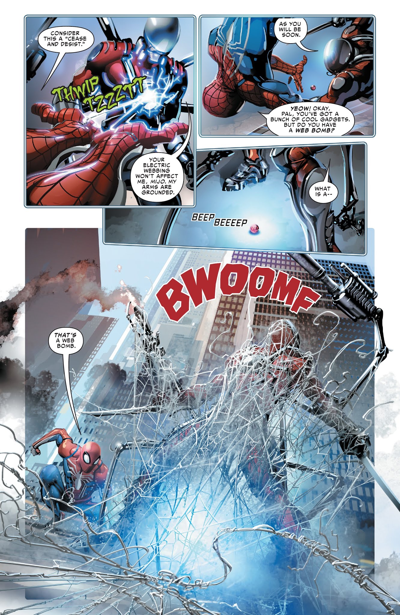 Read online Spider-Geddon comic -  Issue #0 - 6