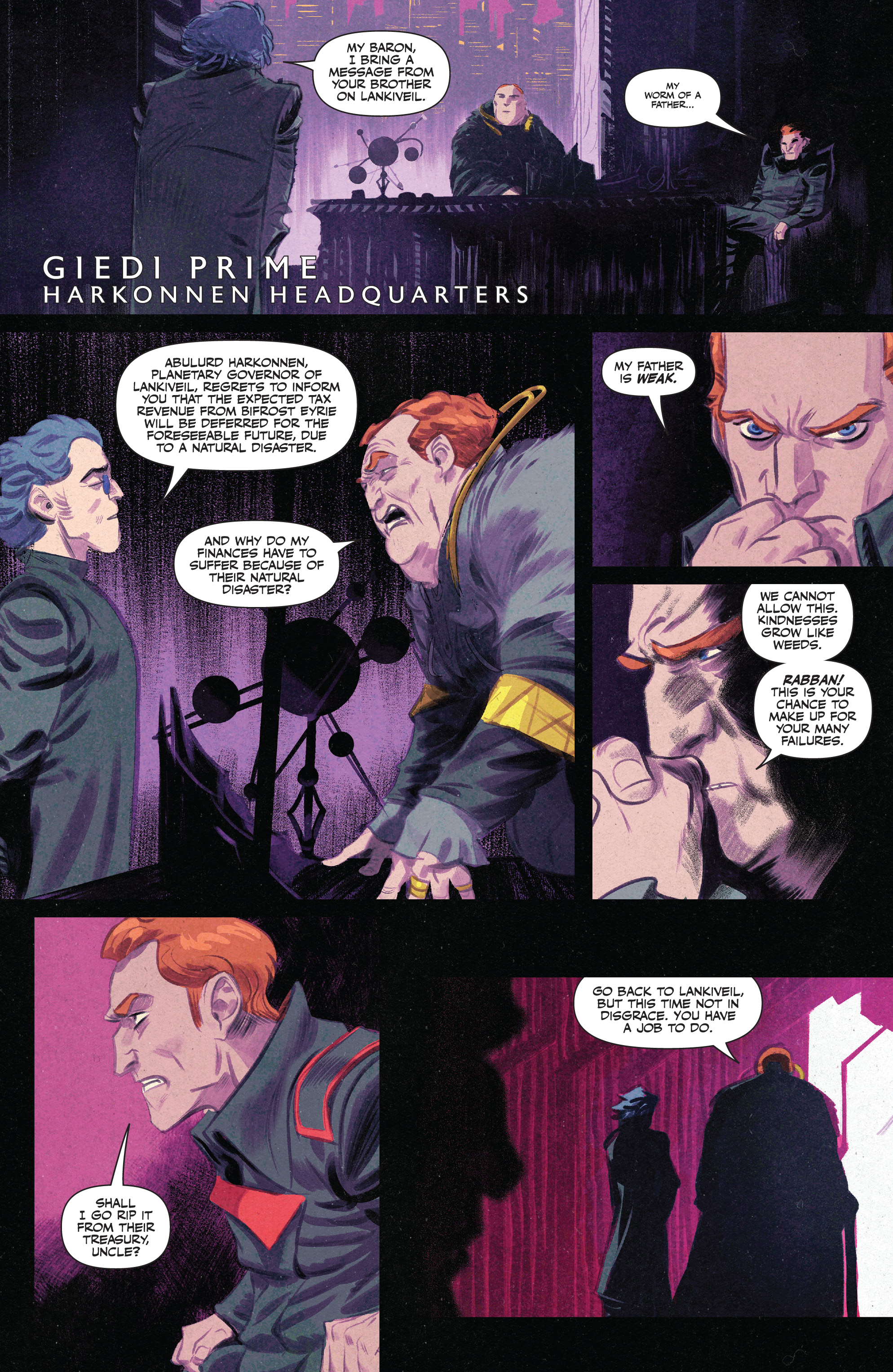 Read online Dune: House Harkonnen comic -  Issue #5 - 22