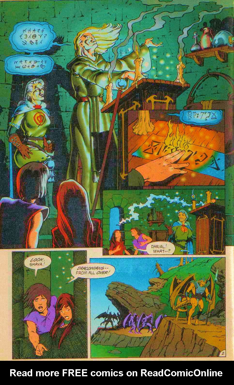 Read online Dragonlance comic -  Issue #20 - 3