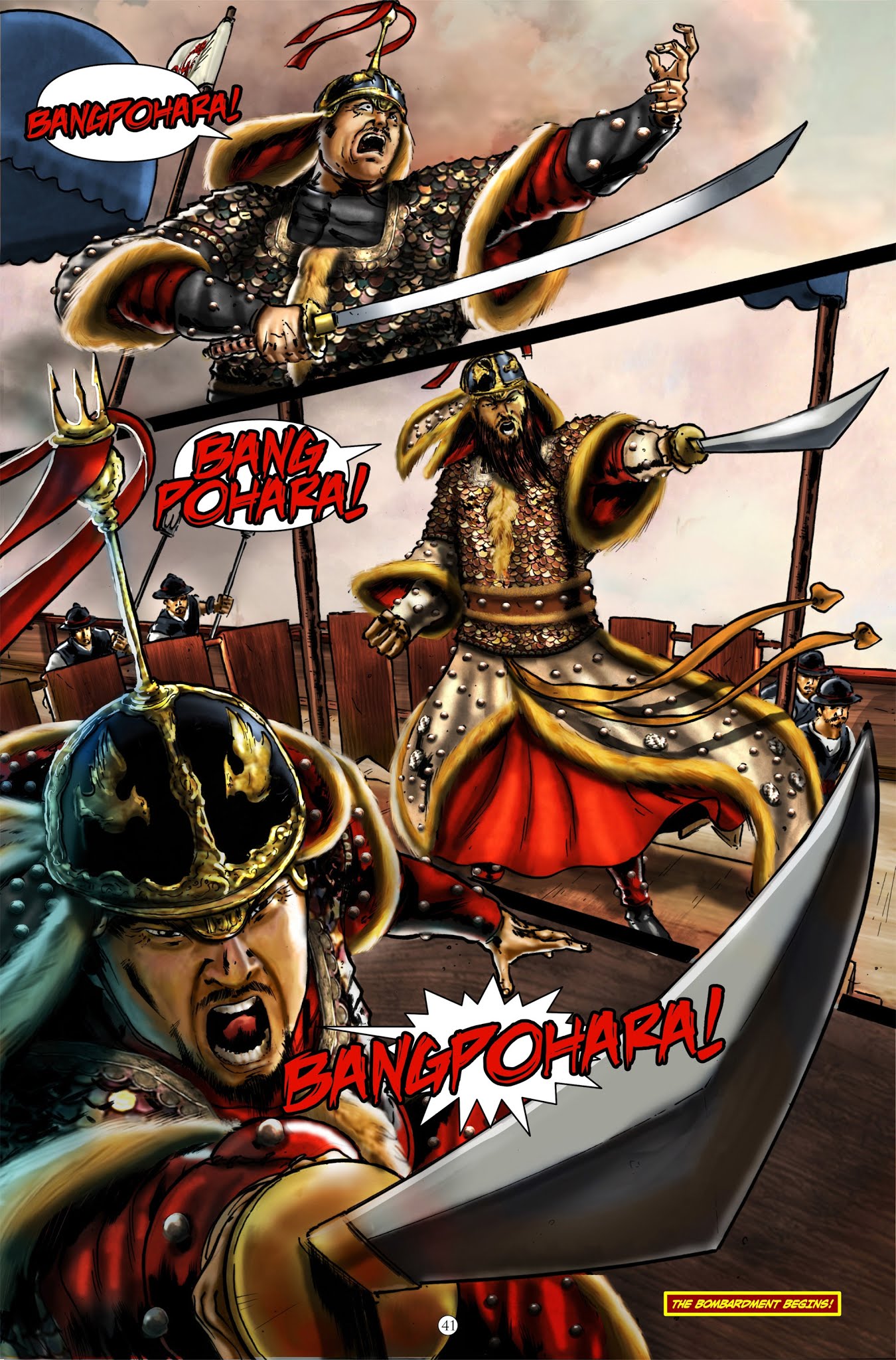 Read online Yi Soon Shin: Warrior and Defender comic -  Issue # TPB (Part 2) - 33