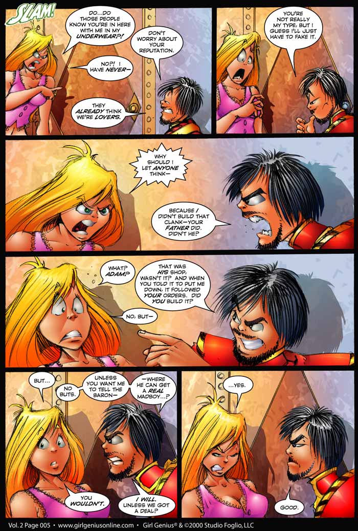 Read online Girl Genius (2002) comic -  Issue #2 - 6