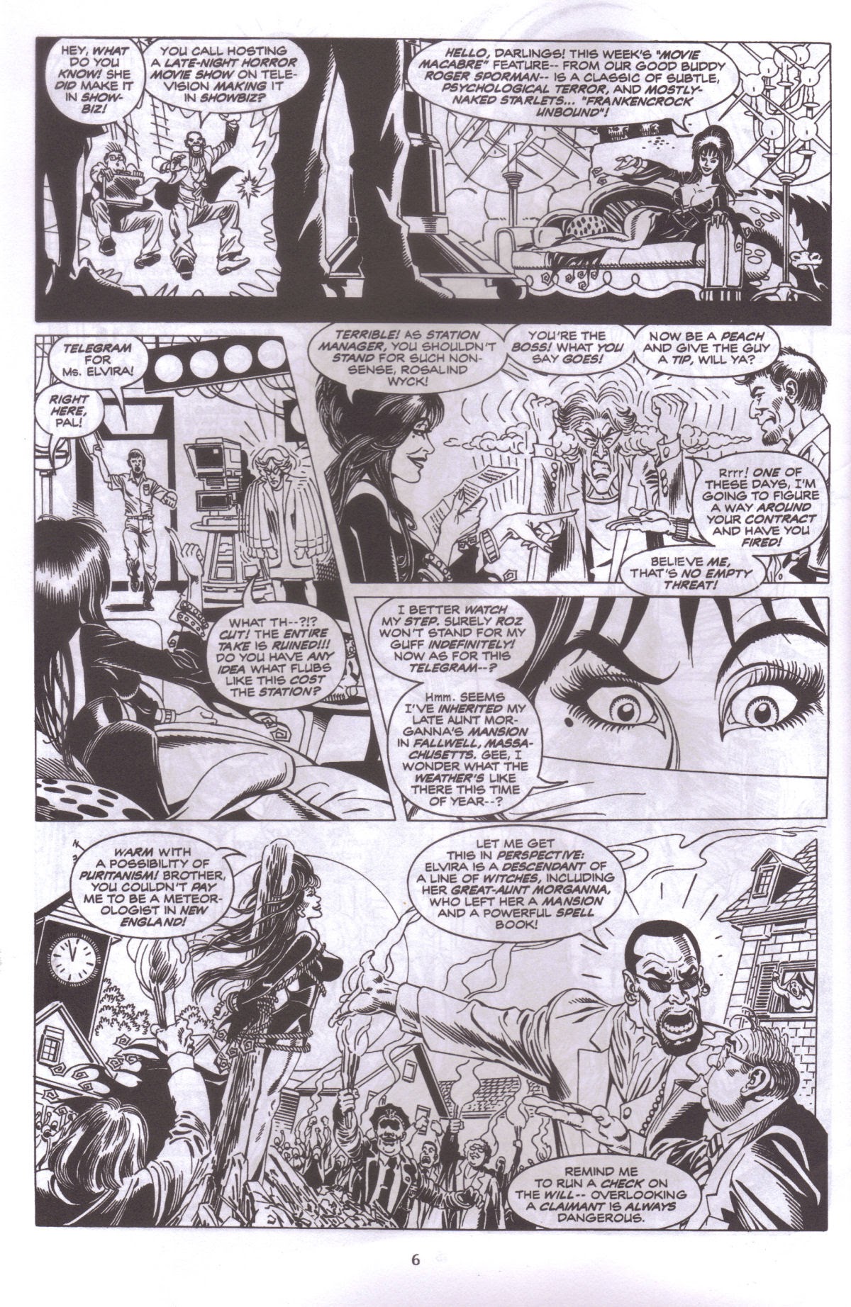 Read online Elvira, Mistress of the Dark comic -  Issue #165 - 8