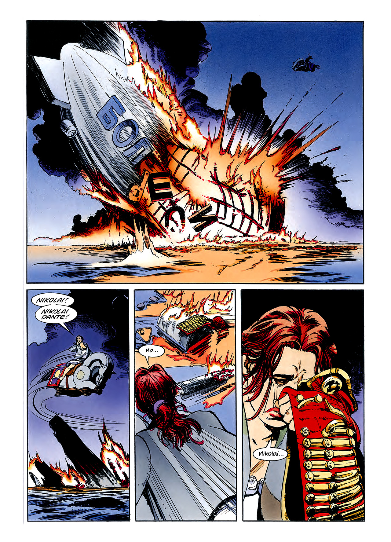 Read online Nikolai Dante comic -  Issue # TPB 3 - 124