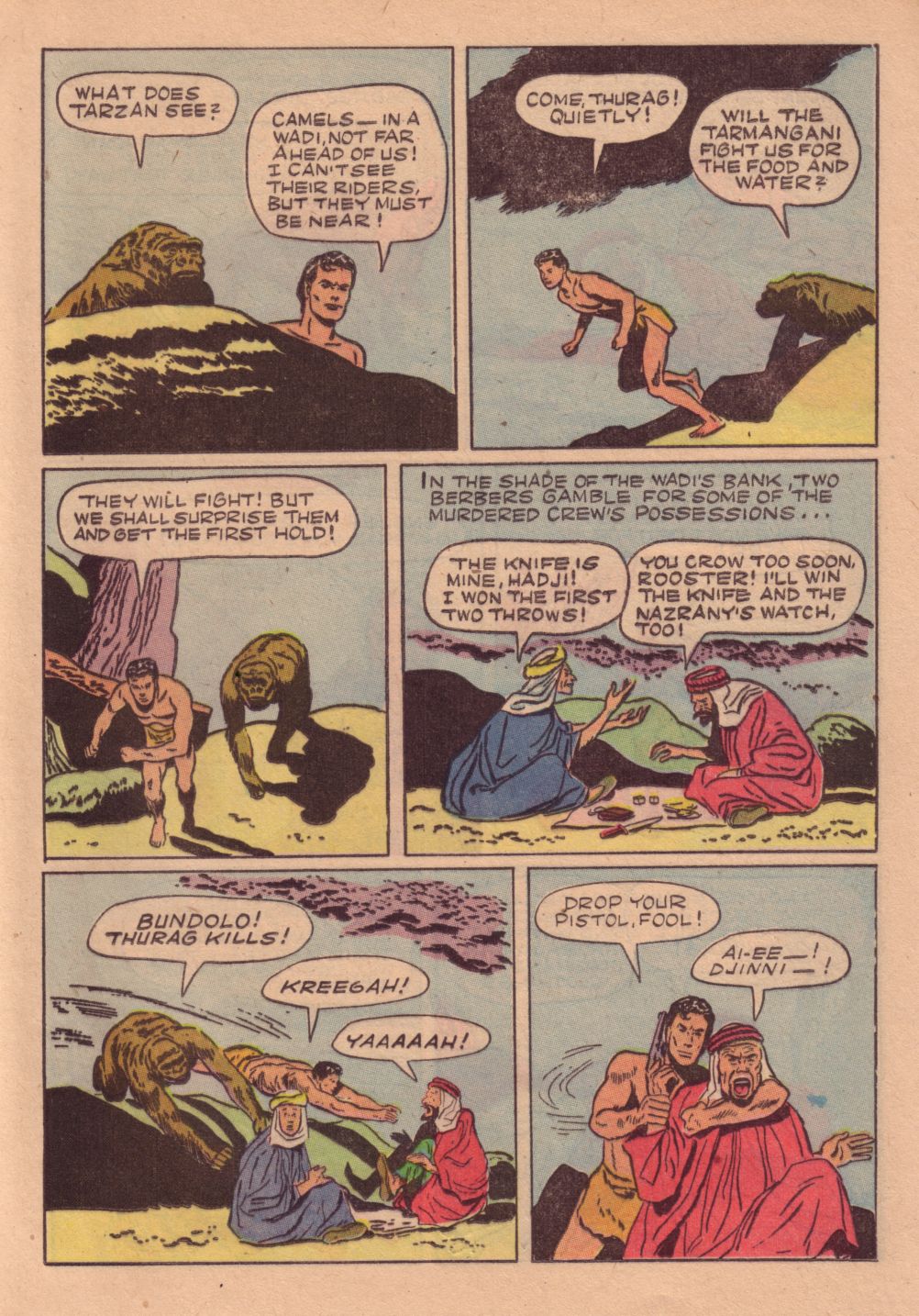 Read online Tarzan (1948) comic -  Issue #29 - 13