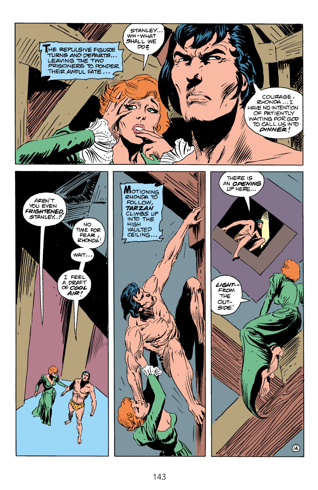 Read online Edgar Rice Burroughs' Tarzan The Joe Kubert Years comic -  Issue # TPB 3 (Part 2) - 34