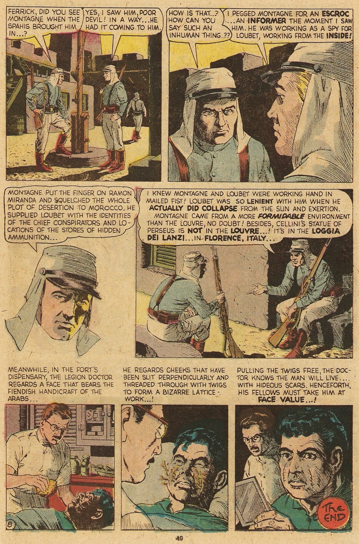 Read online Weird War Tales (1971) comic -  Issue #36 - 40
