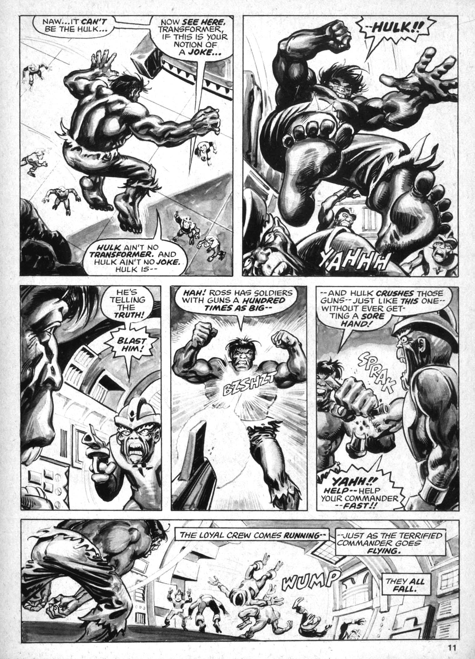 Read online The Rampaging Hulk comic -  Issue #8 - 11