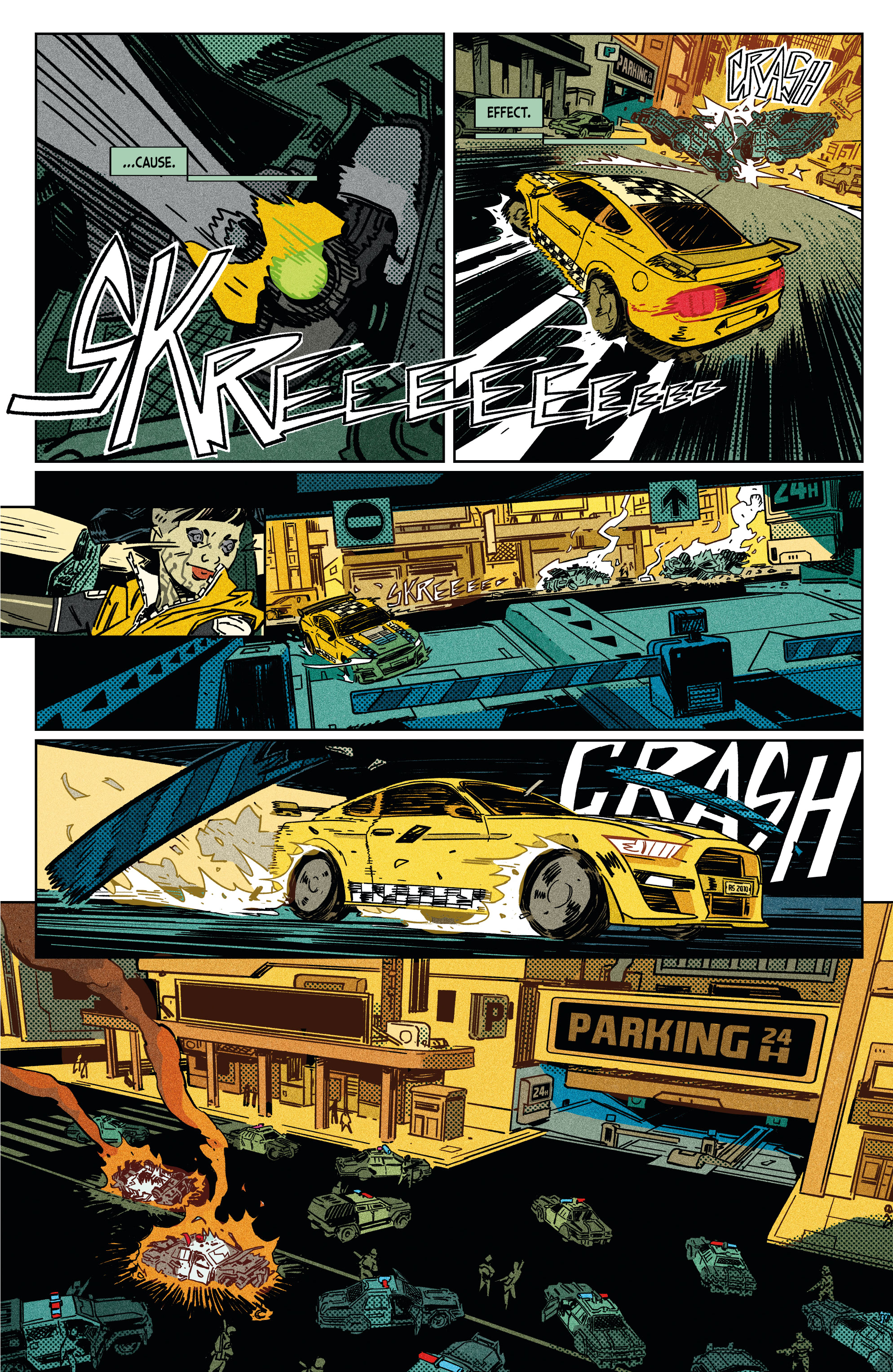 Read online Cyberpunk 2077: Blackout comic -  Issue #3 - 21