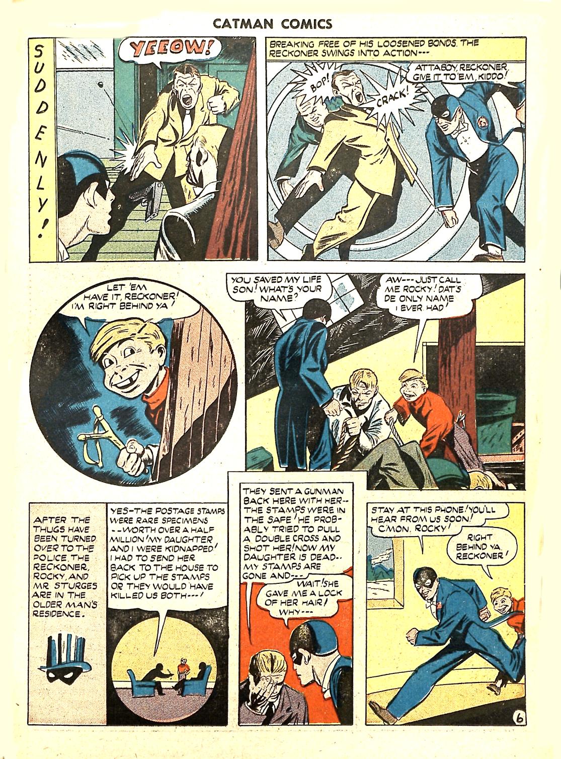 Read online Cat-Man Comics comic -  Issue #25 - 27