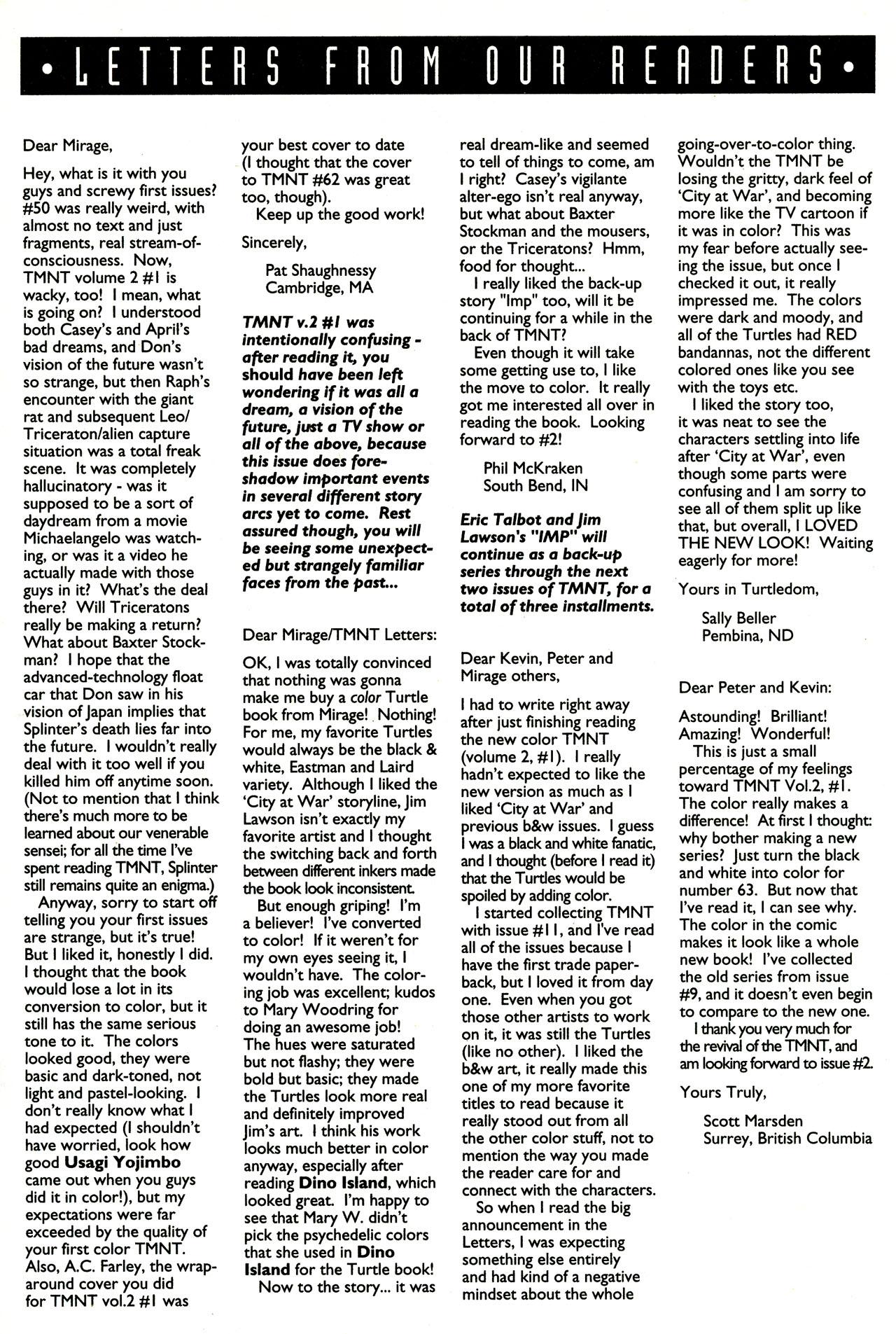 Teenage Mutant Ninja Turtles (1993) Issue #2 #2 - English 29