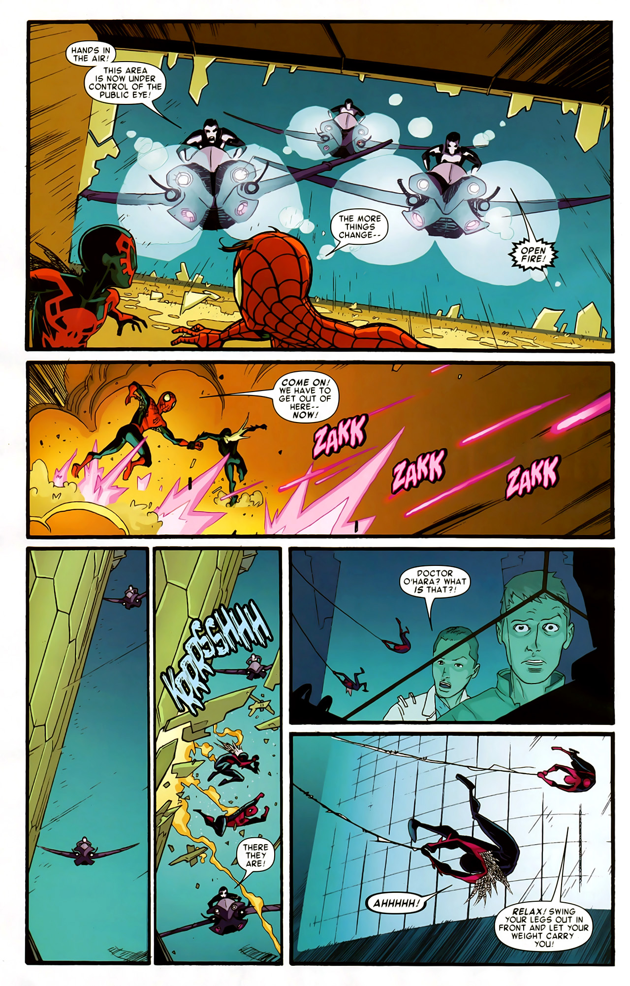 Read online Timestorm 2009/2099: Spider-Man comic -  Issue # Full - 19