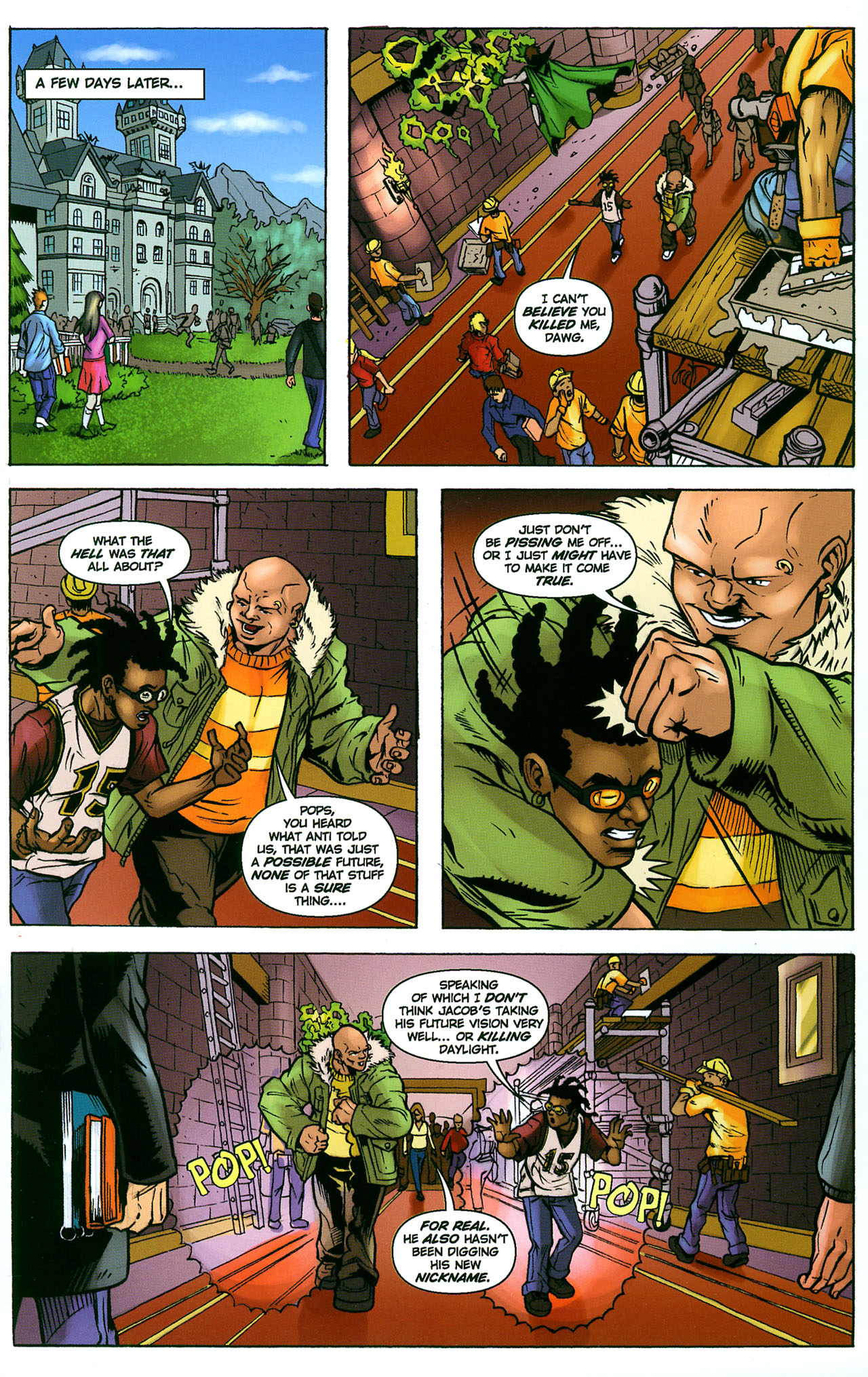 Read online Necessary Evil comic -  Issue #4 - 16