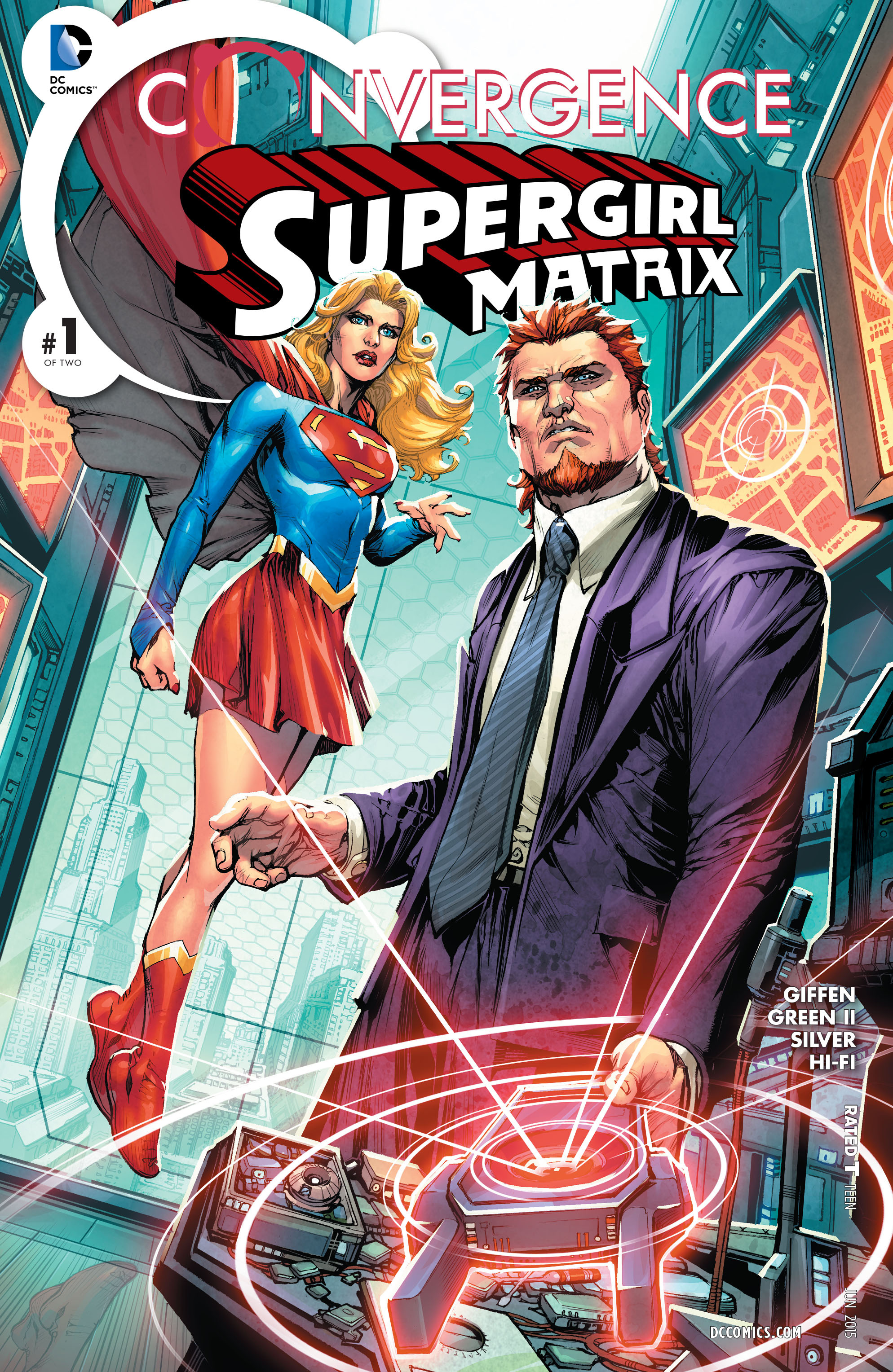 Read online Convergence Supergirl: Matrix comic -  Issue #1 - 1