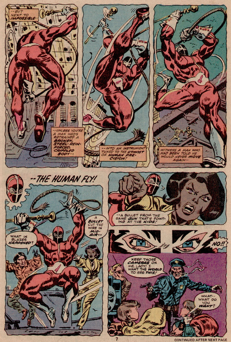 Read online The Human Fly comic -  Issue #5 - 6