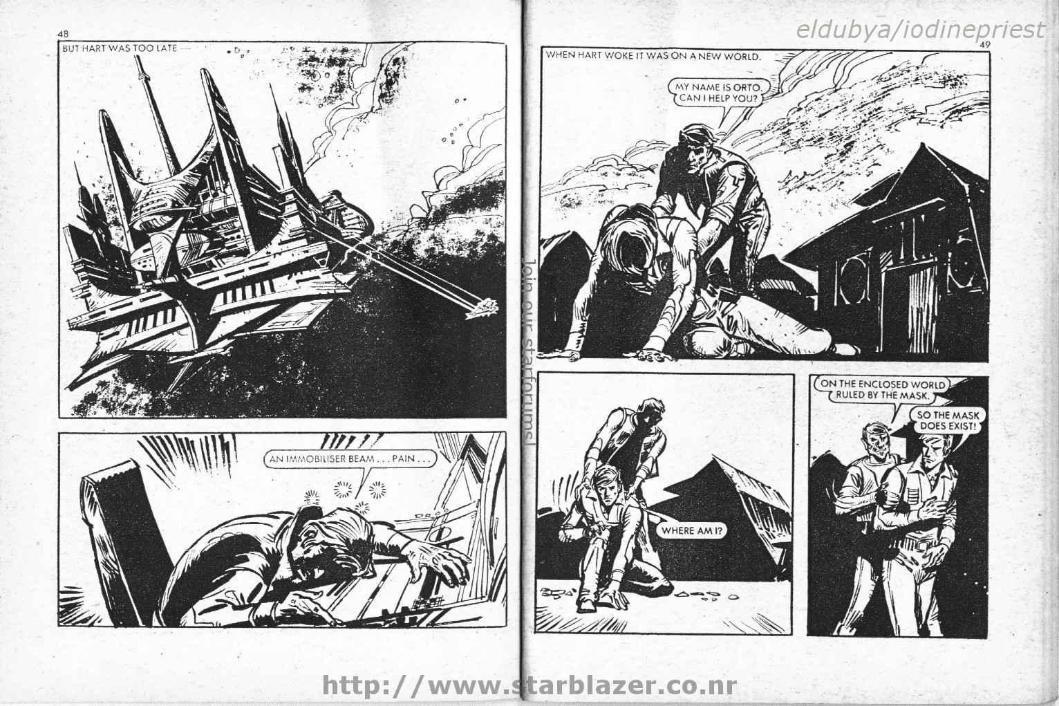 Read online Starblazer comic -  Issue #52 - 26