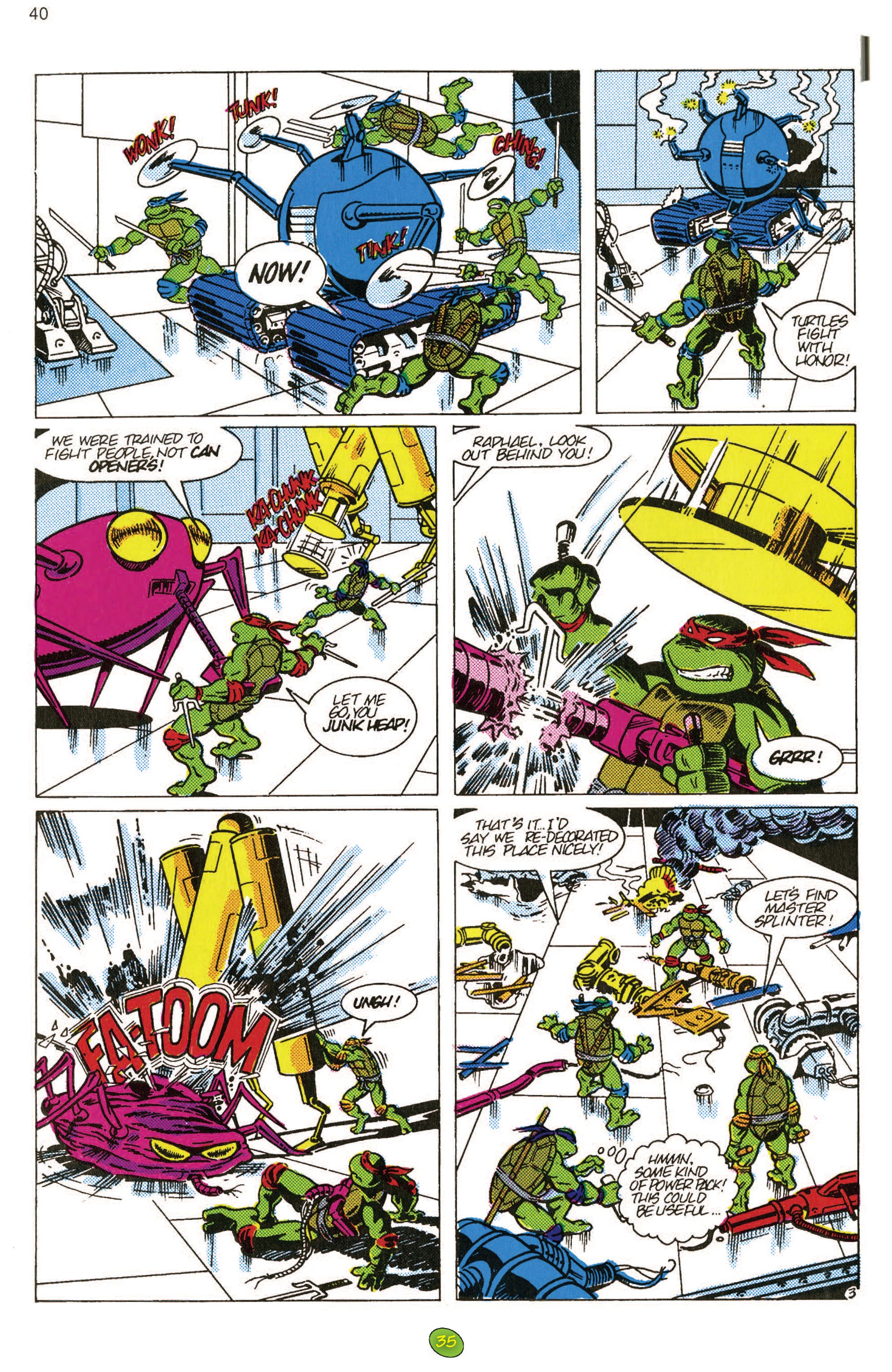 Read online Teenage Mutant Ninja Turtles 100-Page Spectacular comic -  Issue # TPB - 37