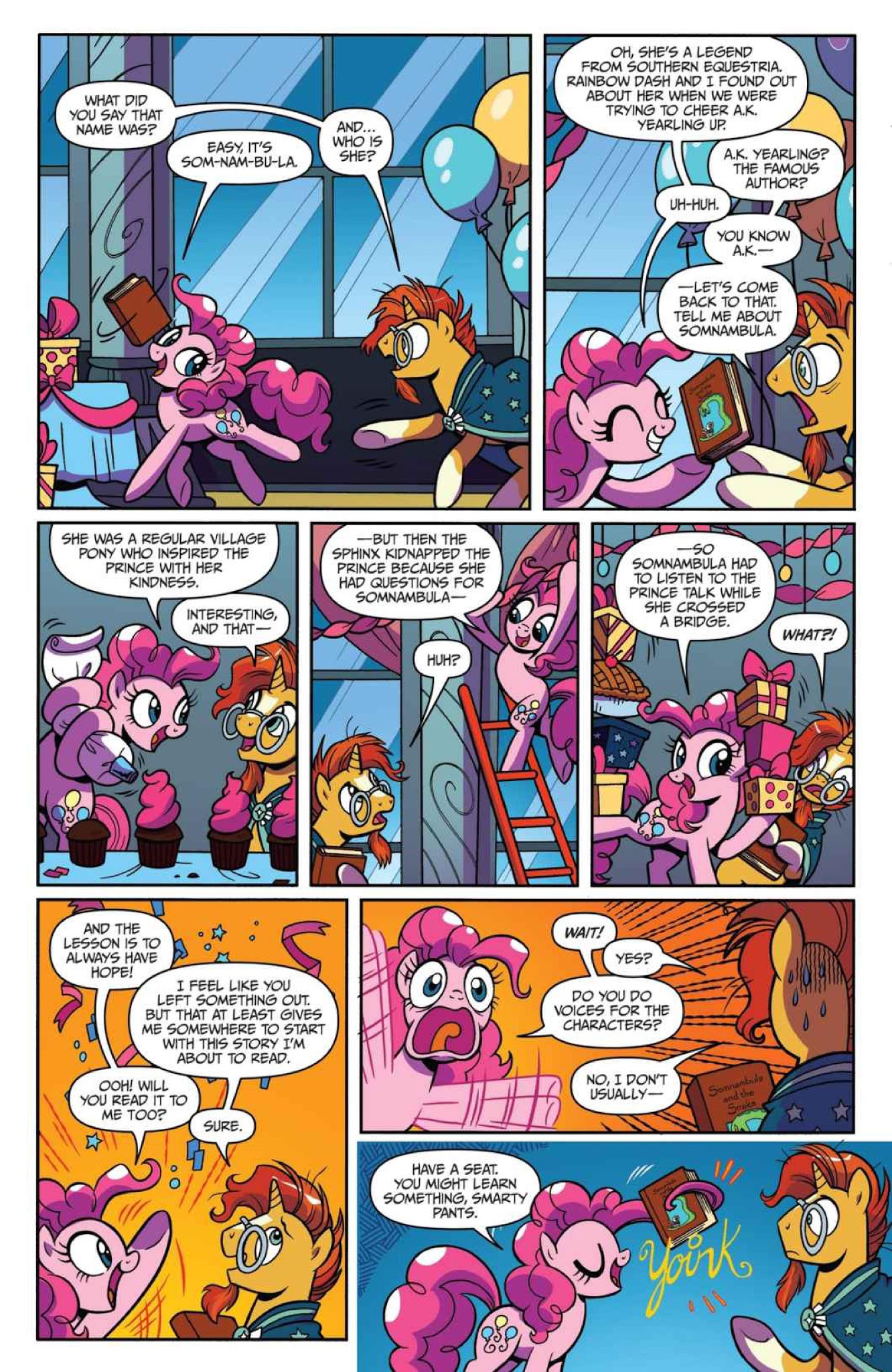 Read online My Little Pony: Legends of Magic comic -  Issue #5 - 6