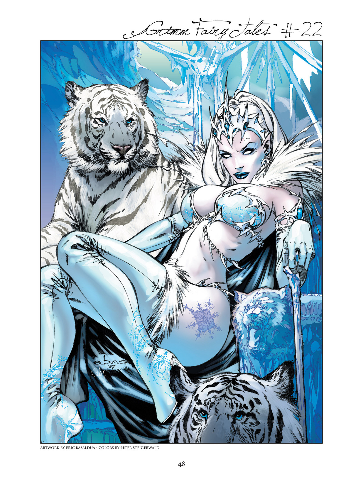 Read online Grimm Fairy Tales: Art Book comic -  Issue # TPB - 49